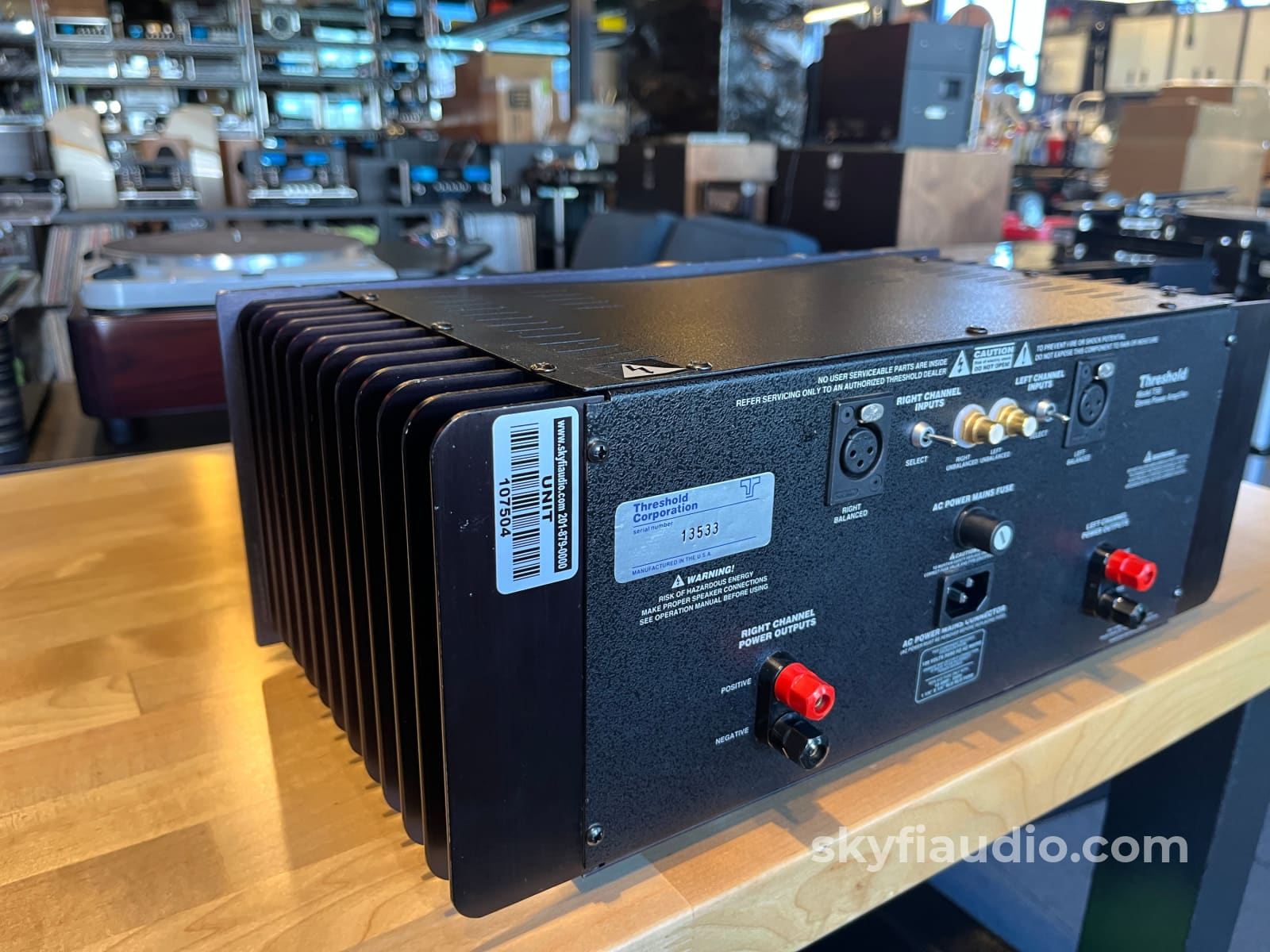 Threshold T50 Class A Amplifier - 50 Watts Amplifier