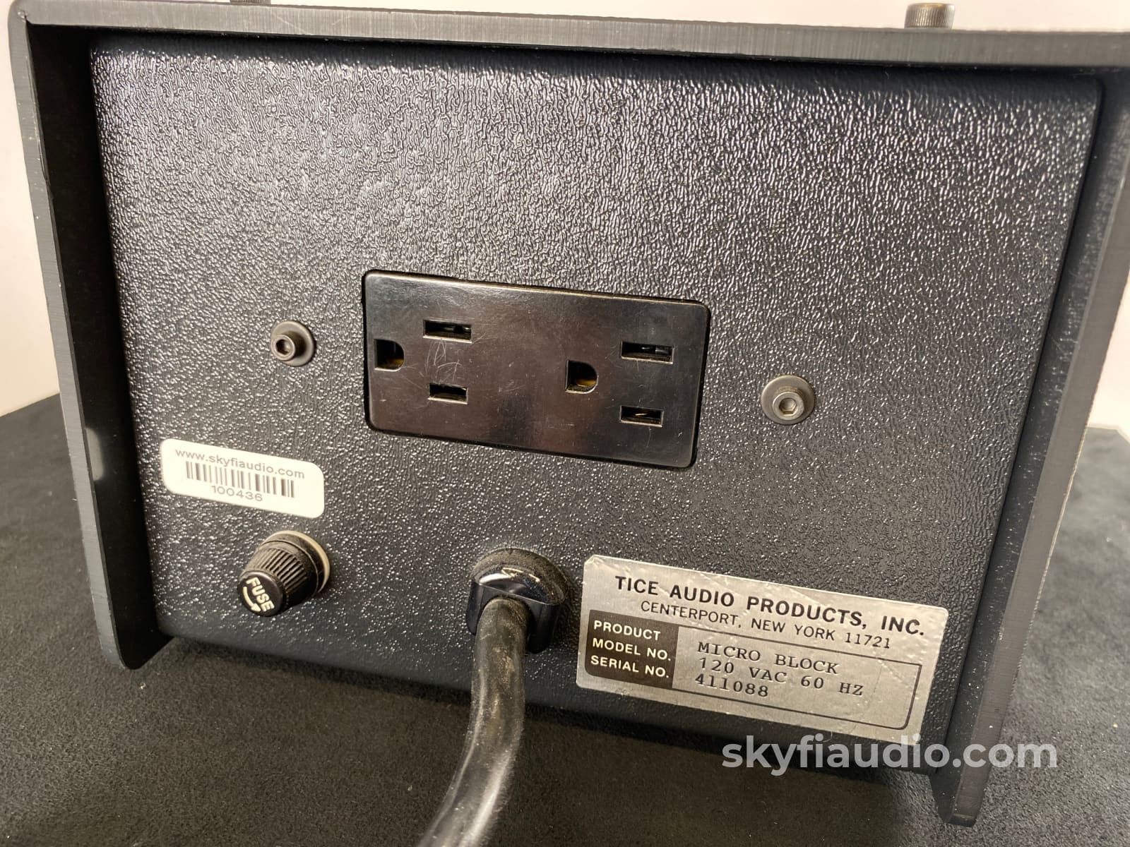 Tice Micro Block Power Conditioner - For Your Sources Or Preamps