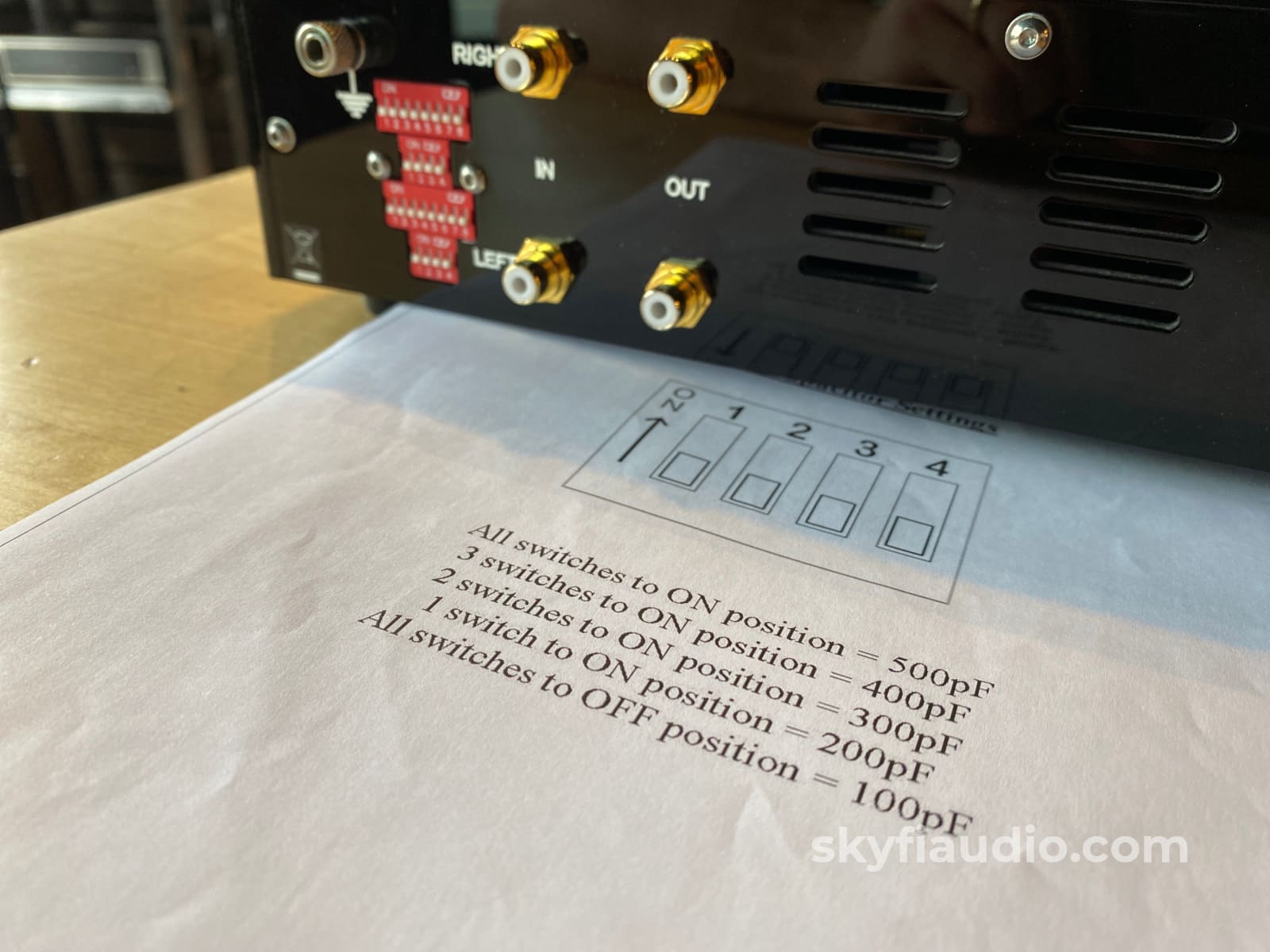 Tom Evans Groove+ Srx Mkii With Outboard Psu - Moving-Coil Phono Preamp Preamplifier