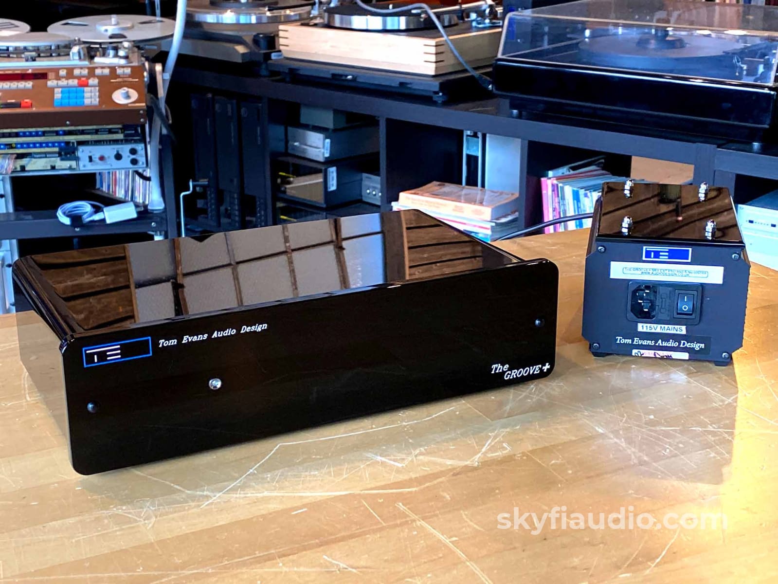 Tom Evans Groove+ Srx Mkii With Outboard Psu - Moving-Coil Phono Preamp Preamplifier