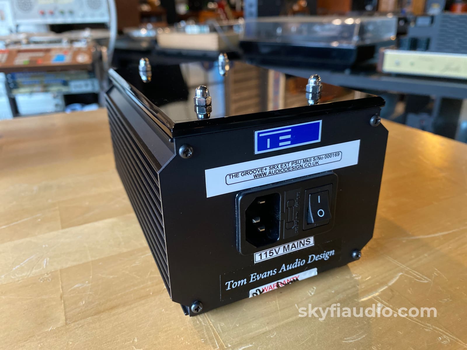 Tom Evans Groove+ Srx Mkii With Outboard Psu - Moving-Coil Phono Preamp Preamplifier