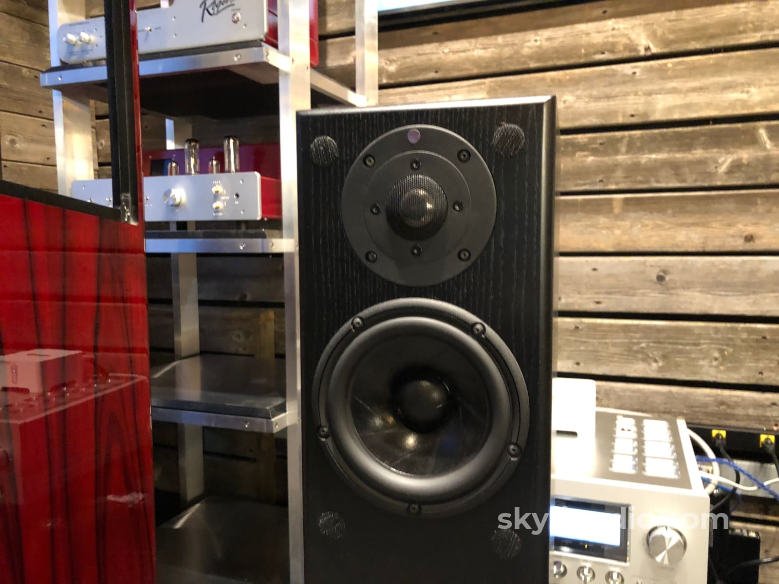 Totem Hawk Floorstanding Speakers In Black Ash