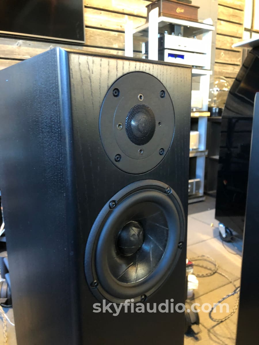 Totem Hawk Floorstanding Speakers In Black Ash