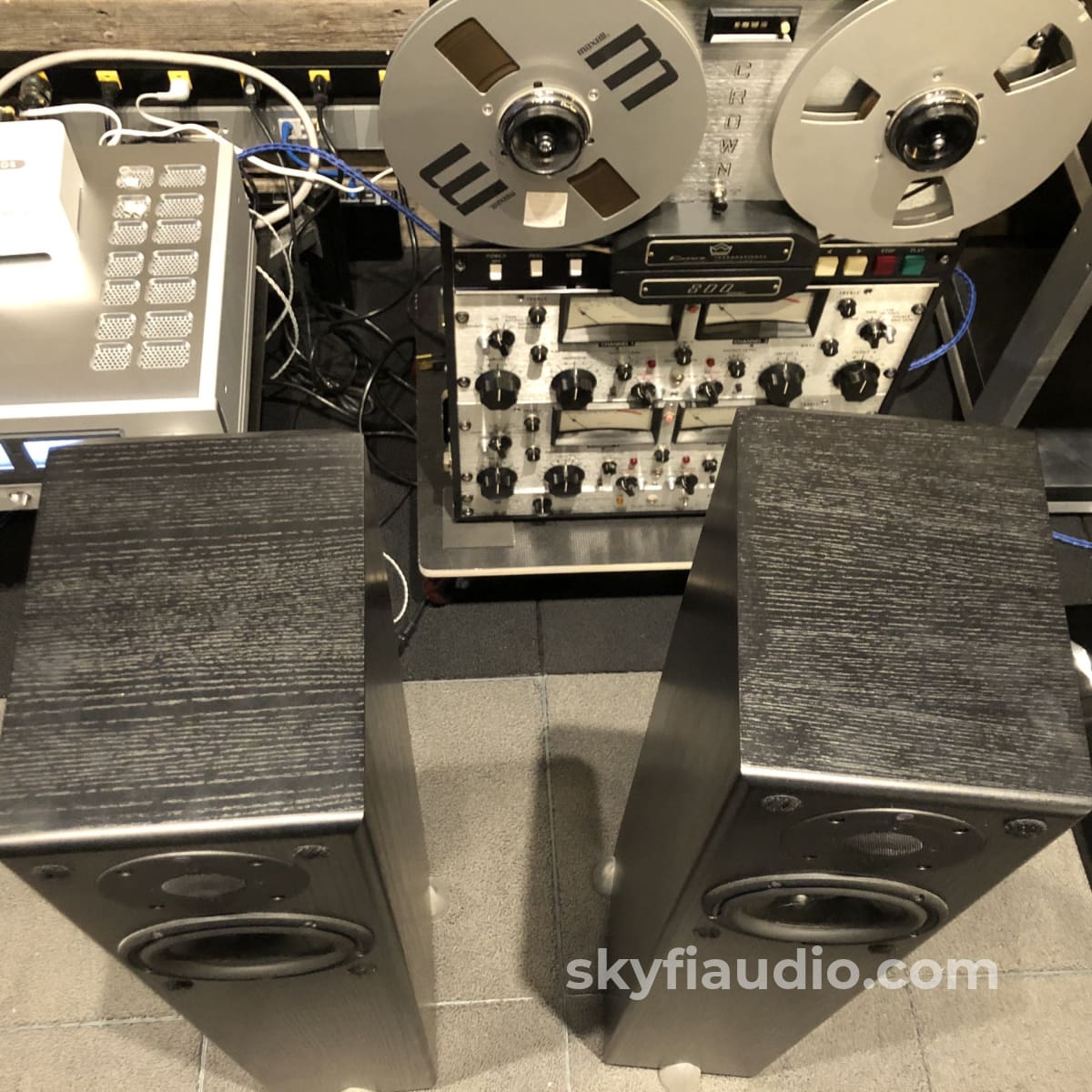 Totem Hawk Floorstanding Speakers In Black Ash