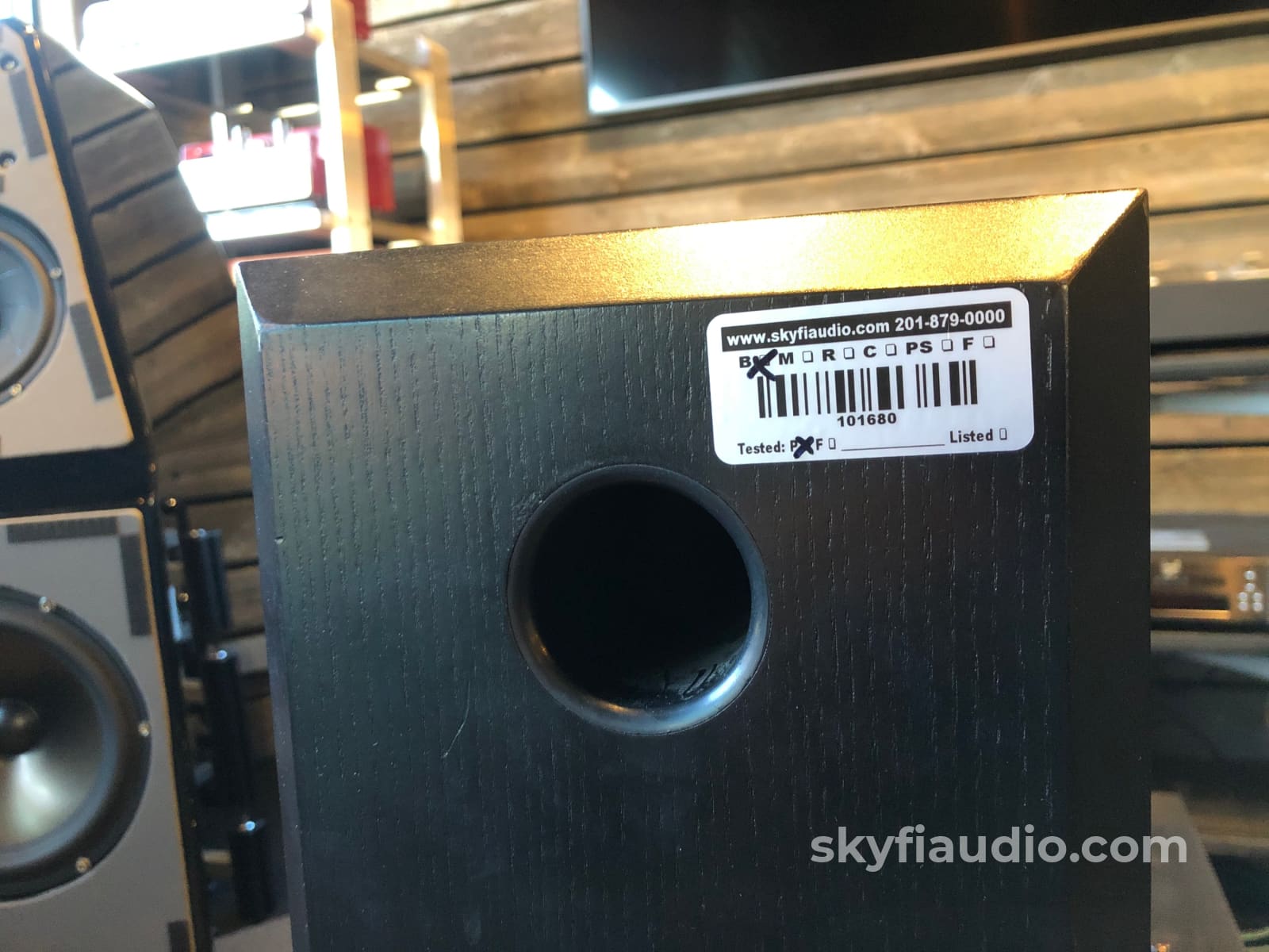 Totem Hawk Floorstanding Speakers In Black Ash