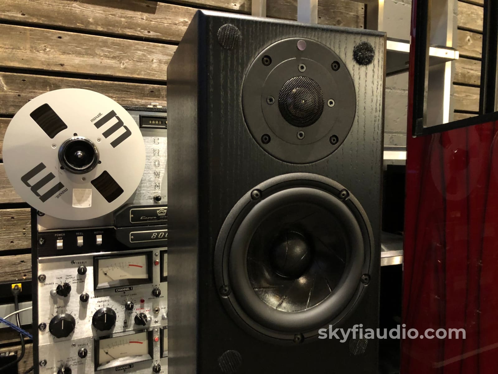 Totem Hawk Floorstanding Speakers In Black Ash