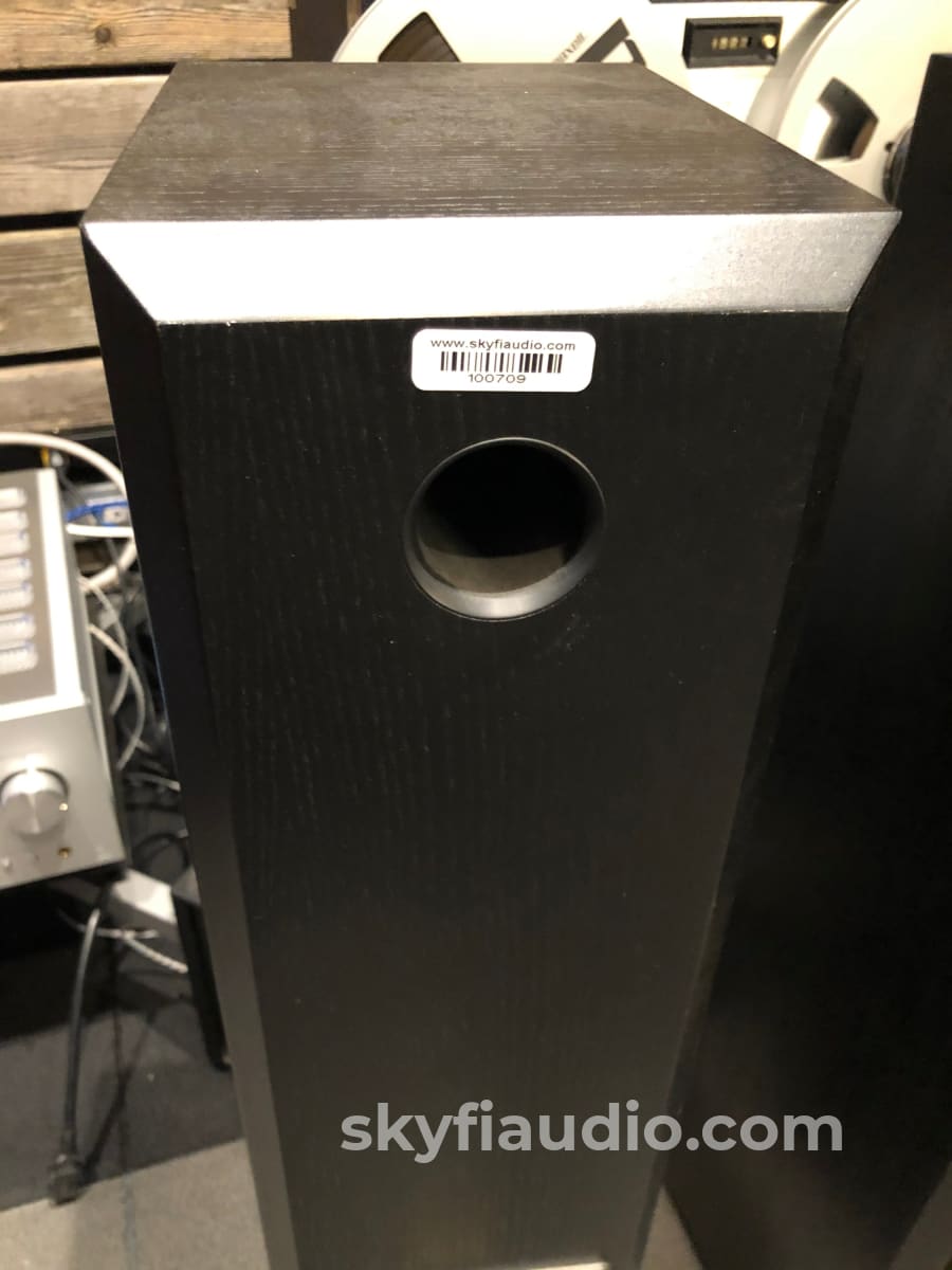 Totem Hawk Floorstanding Speakers In Black Ash