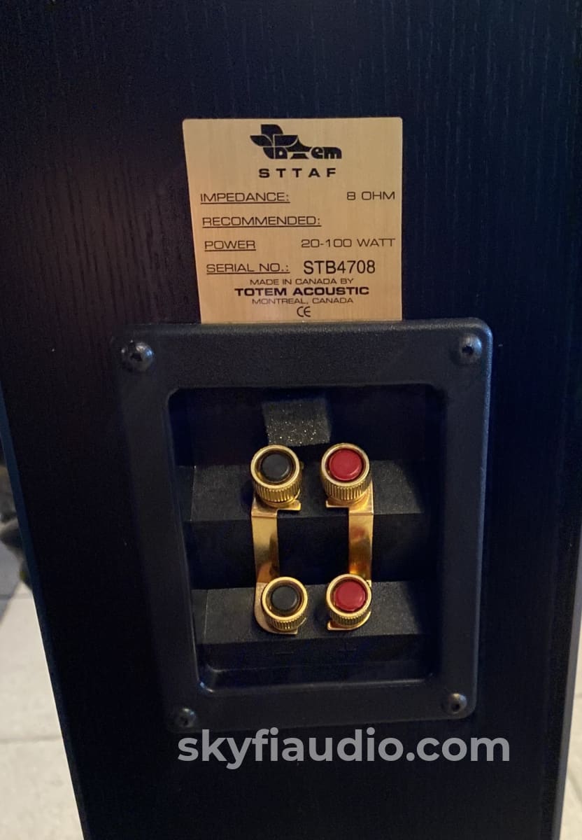 Totem Sttaf Floorstanding Speakers With Mite-T Center