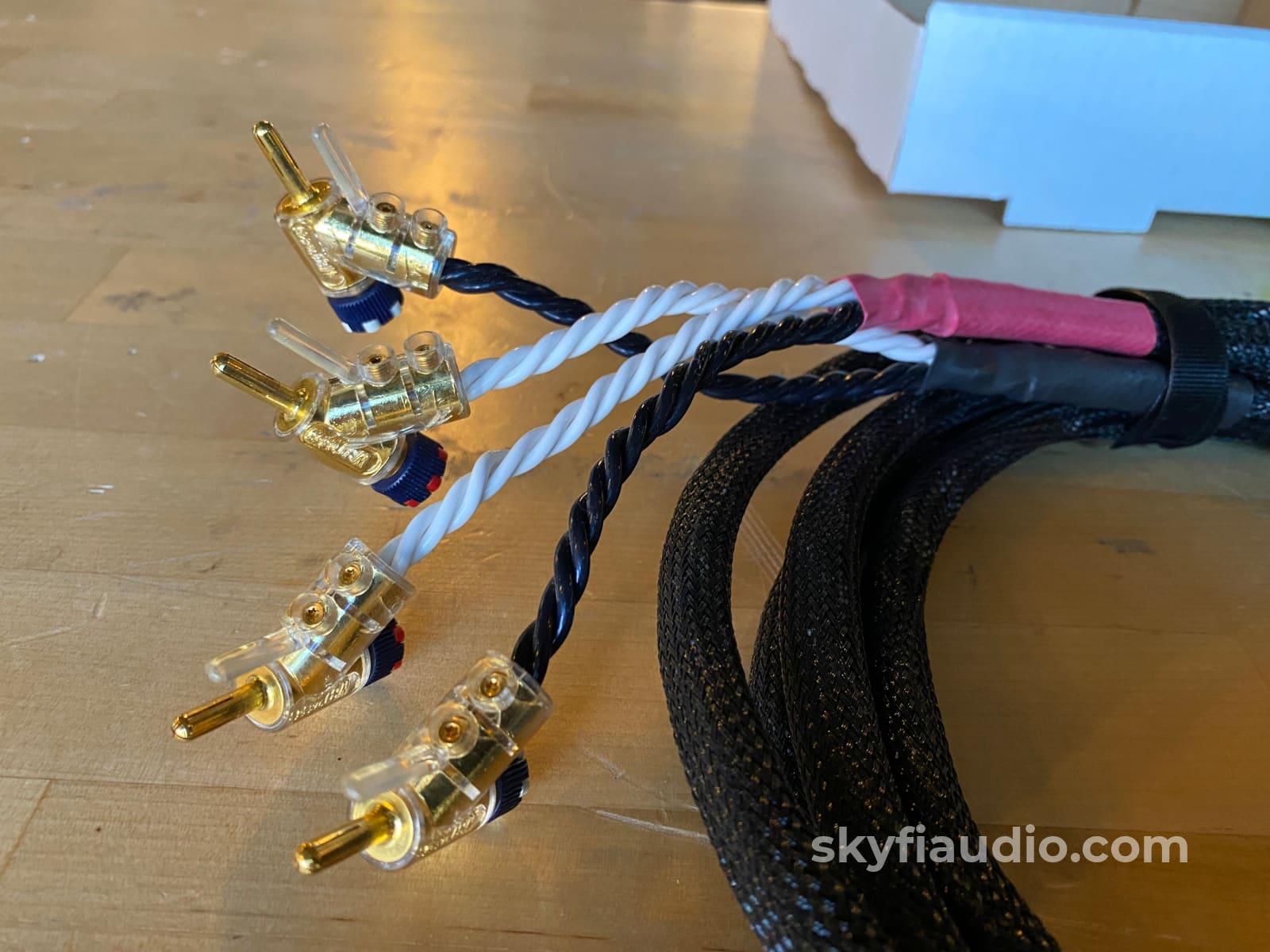 Totem Tress Bi-Wire Speaker Cables W.wbt Bananas - 6 Feet