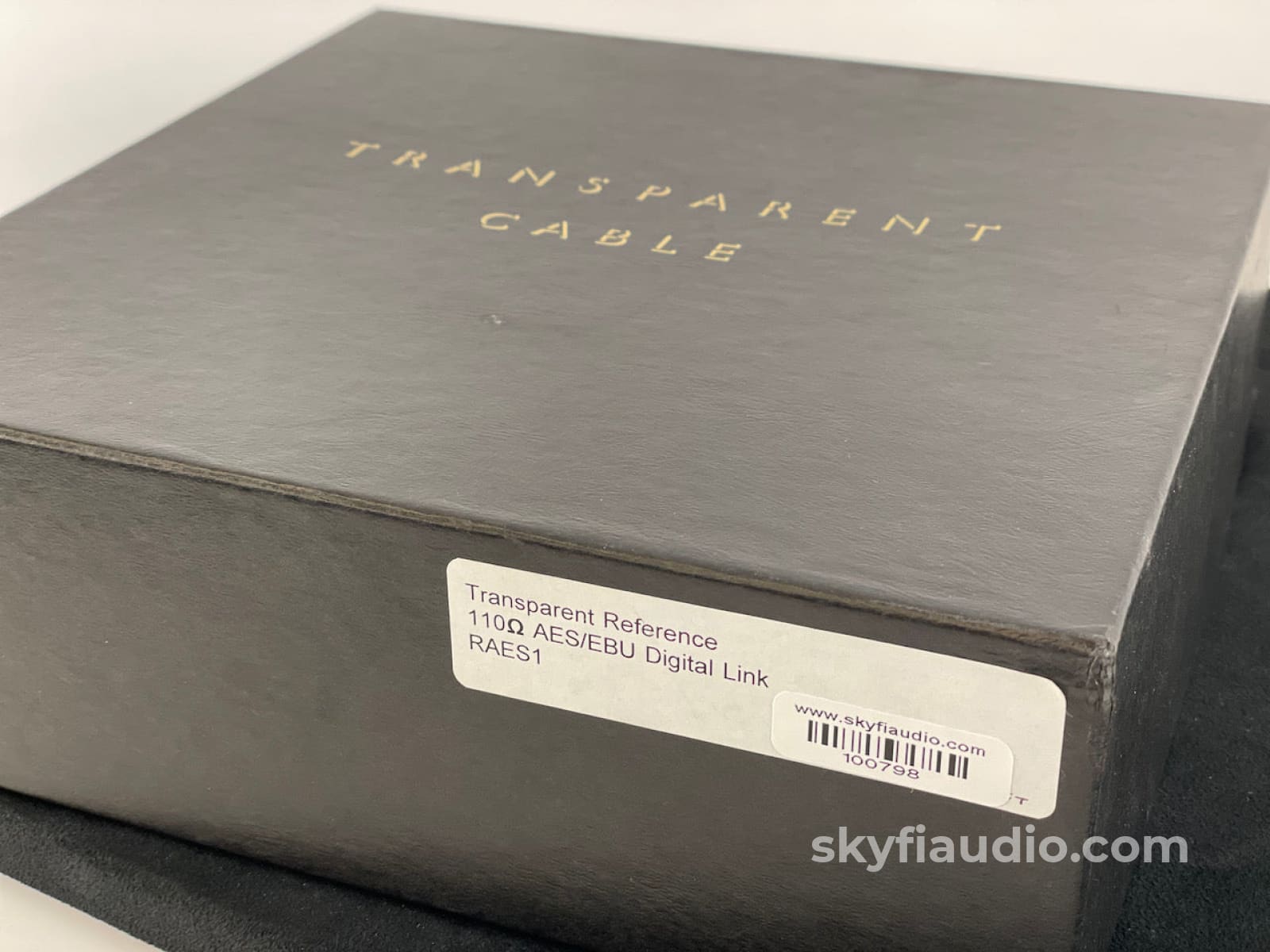 Transparent Audio - Reference 110 Ohm Aes/Ebu Digital Link Raes1 1M Cables
