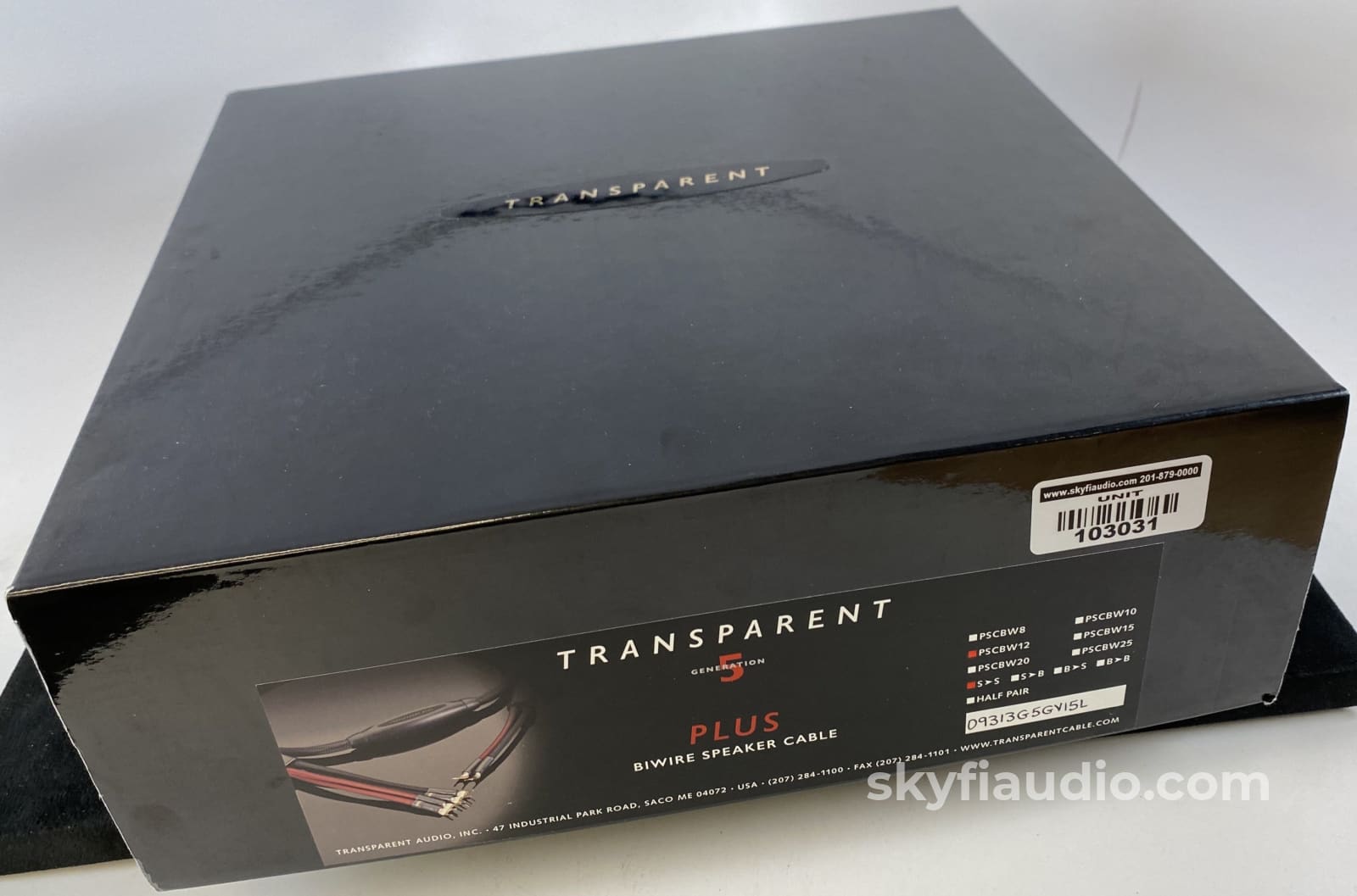 Transparent Plus Bi-Wire Speaker Cables - Generation 5 12 Feet