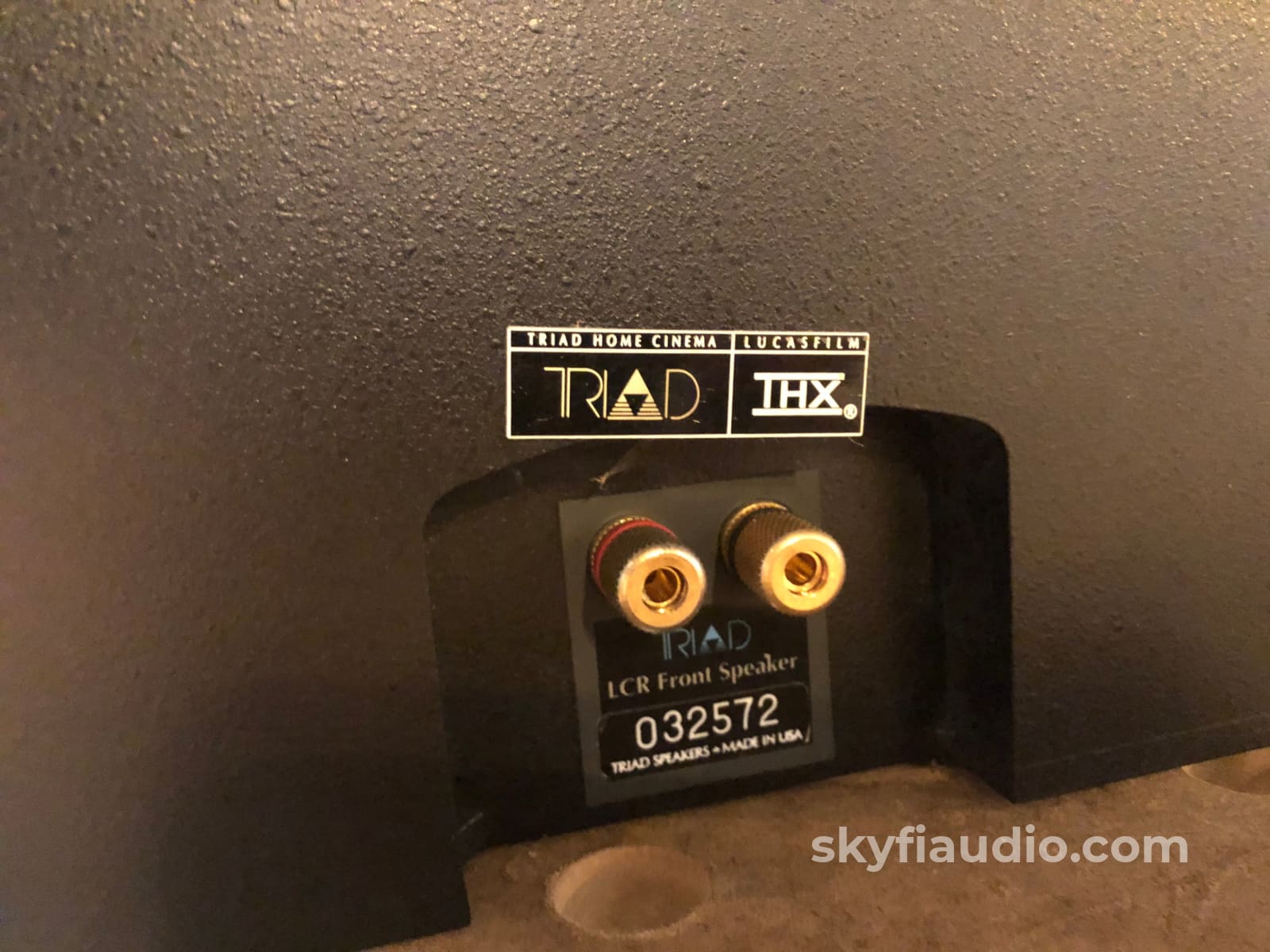 Triad Home Cinema Classic Lcr Speakers - Thx Rated