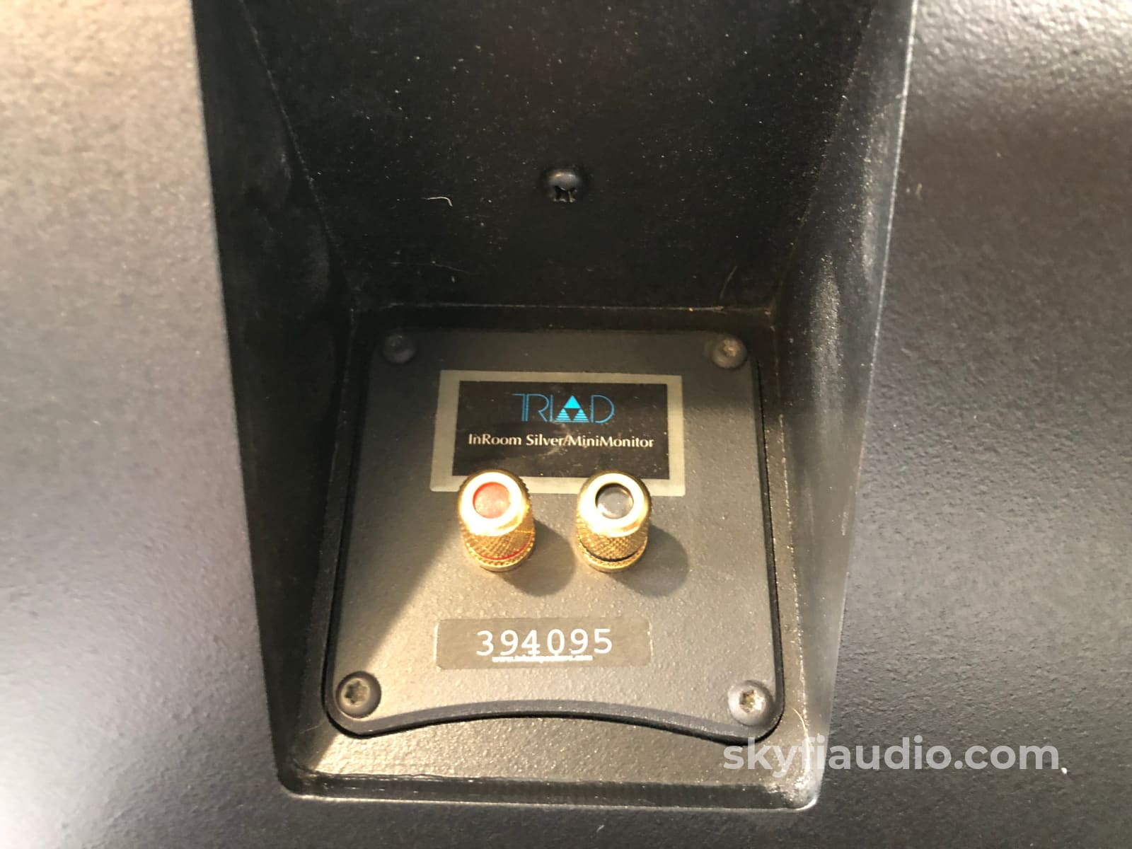 Triad Inroom Silver Minimonitor Bookshelf Speakers