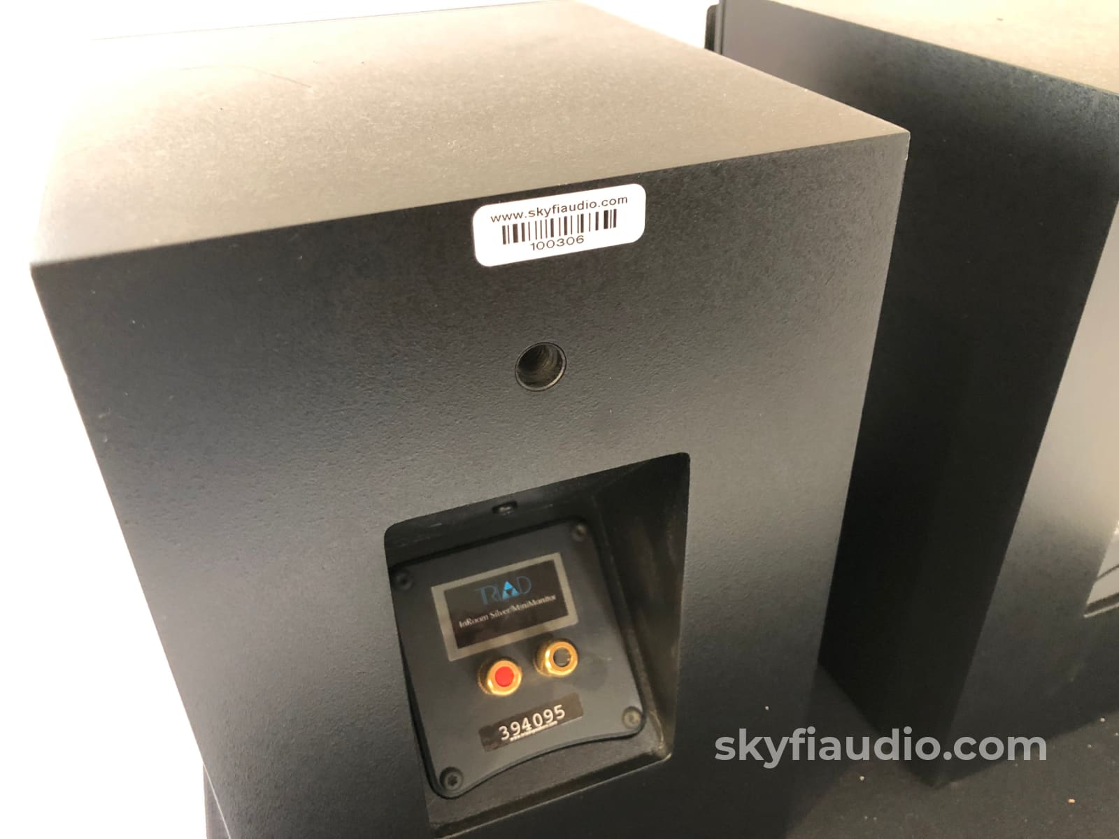 Triad Inroom Silver Minimonitor Bookshelf Speakers