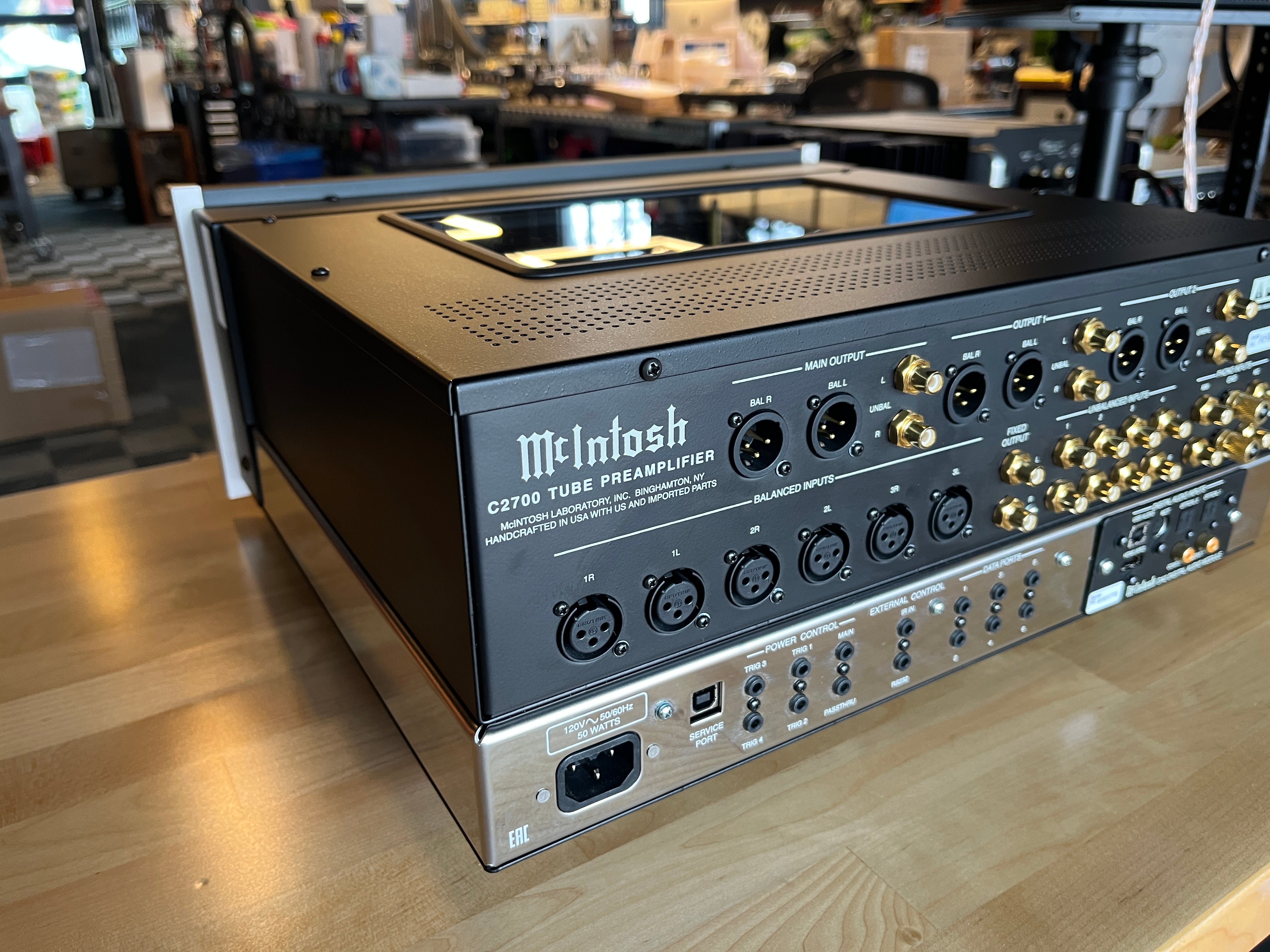 McIntosh C2700 Tube Preamplifier - New Tubes, Pre- Loved