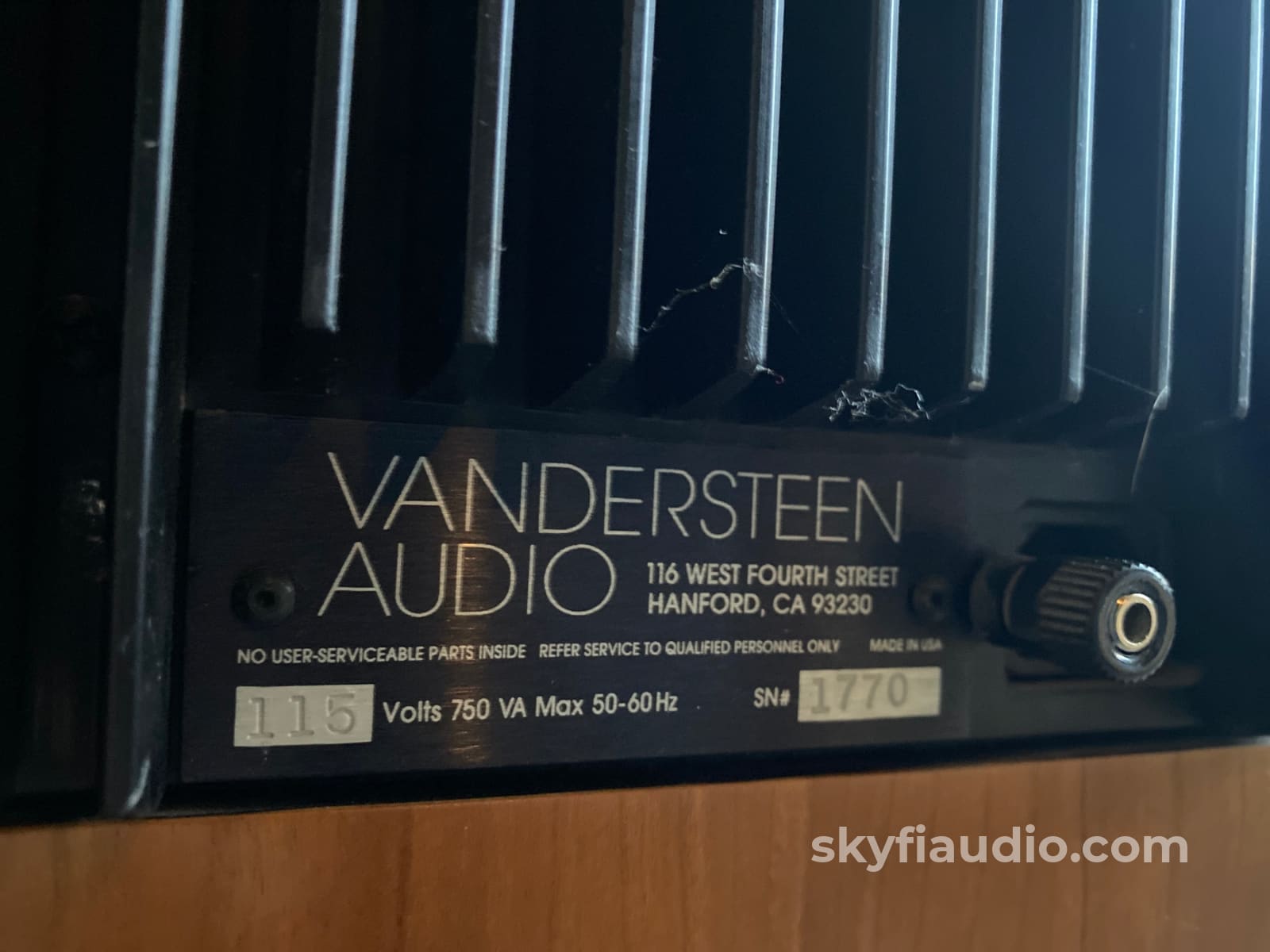 Vandersteen Audio Quatro Wood Speakers - Complete Set