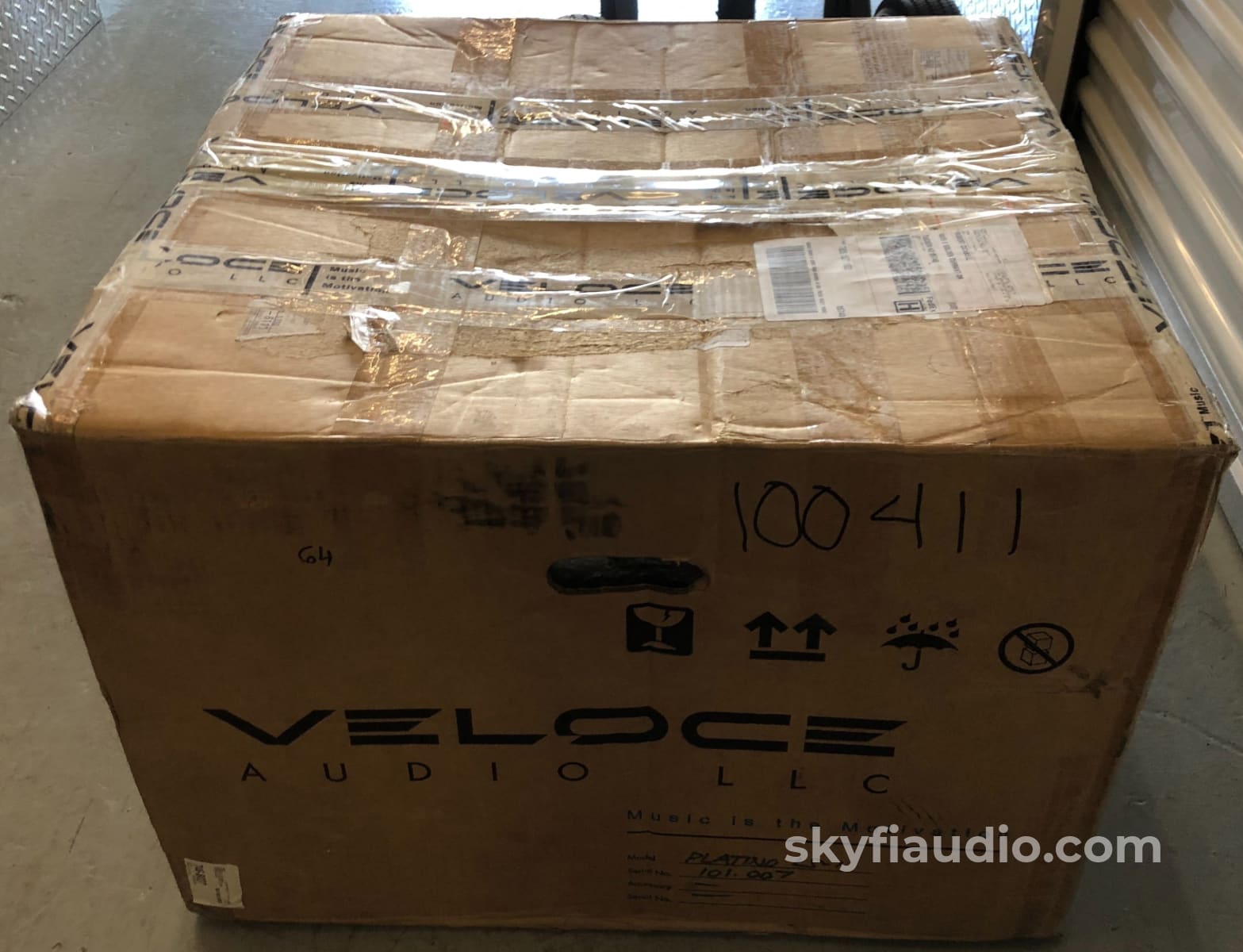 Veloce Audio - Lithio Series Ls-1 Line Stage Tube Preamplifier With Smartsupply Battery Power