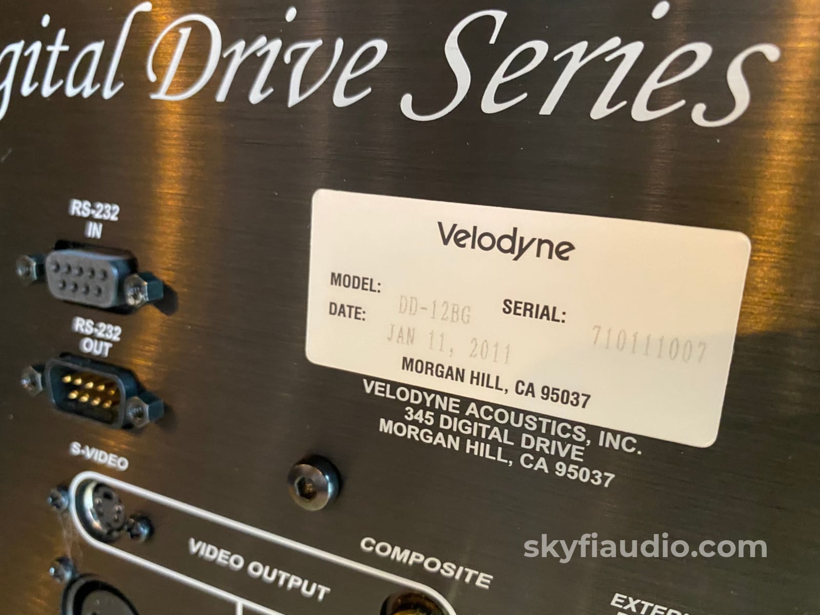 Velodyne Dd-12Bg Subwoofer 12 - Complete Set Speakers