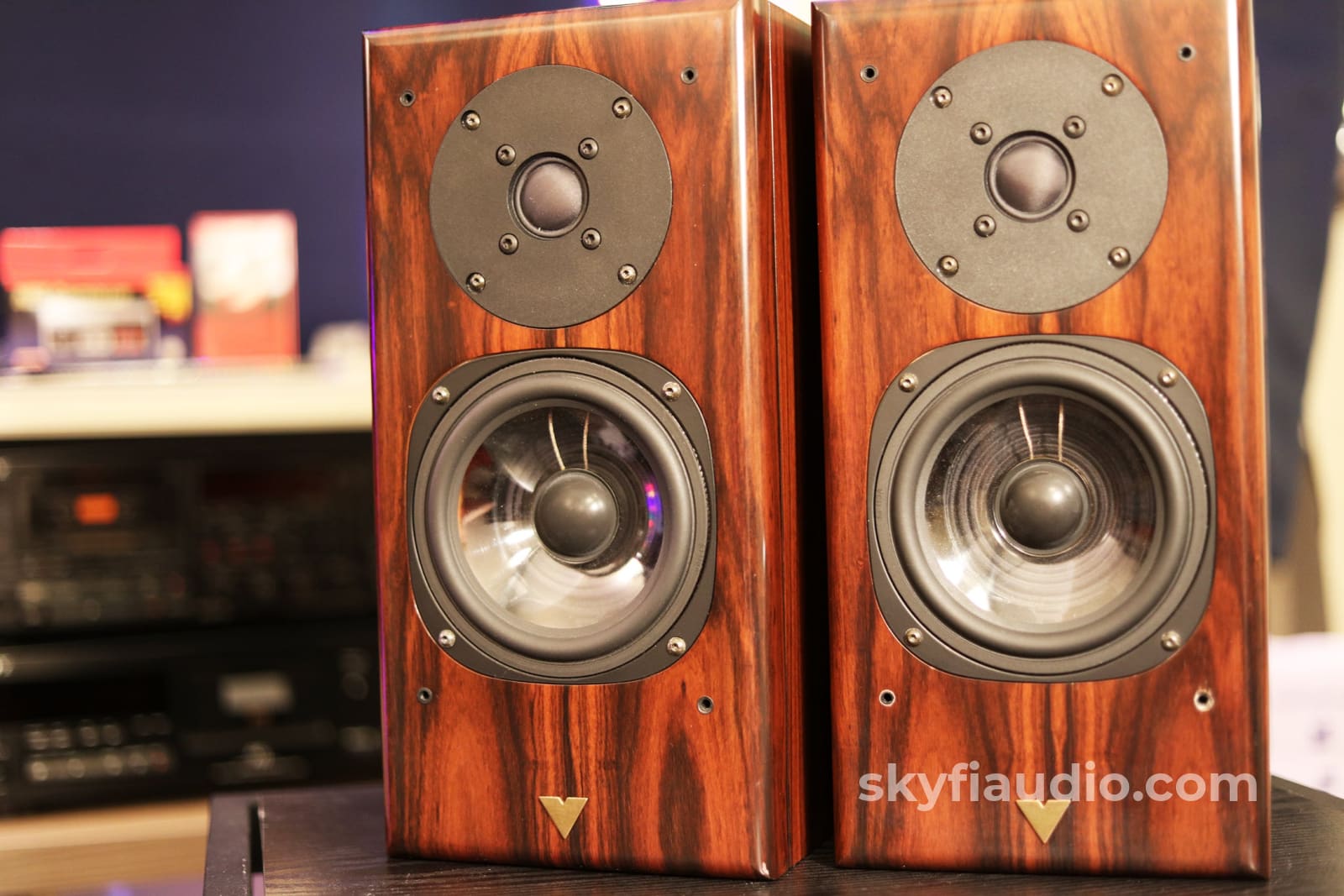 Vienna Acoustics Haydn Speakers - With Semitransparent Woofers In A Sp