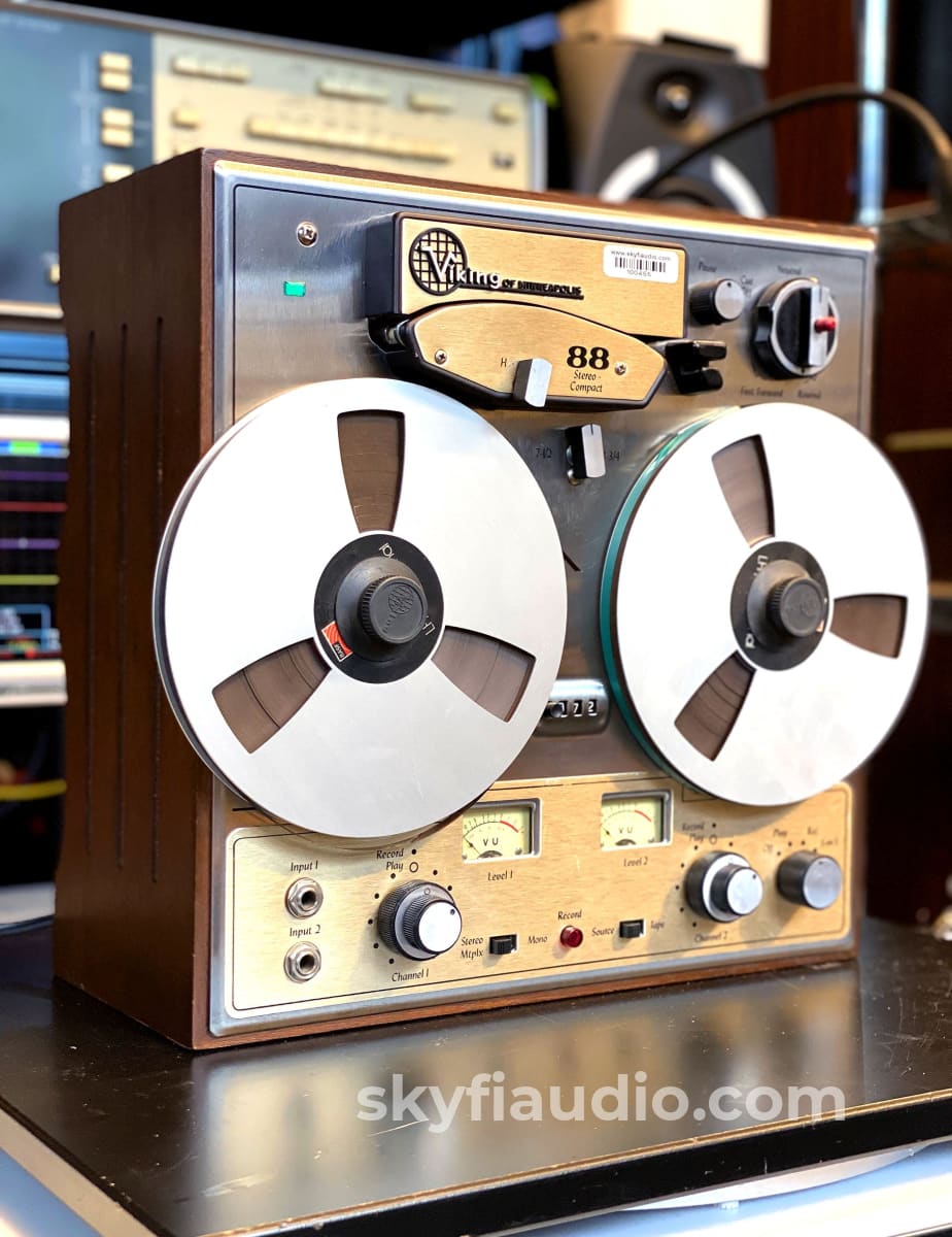 Viking Model 88 Vintage Reel to Reel Machine - Lovingly Restored