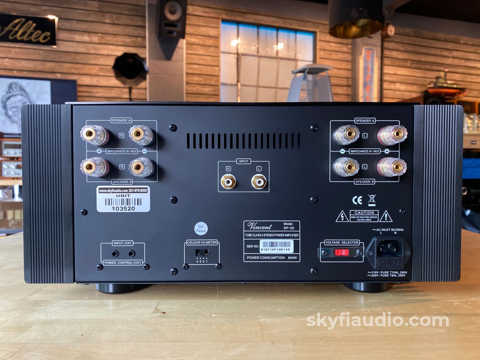 Vincent 20Th Anniversary Sp-20 - Tube Hybrid Amplifier W/150W