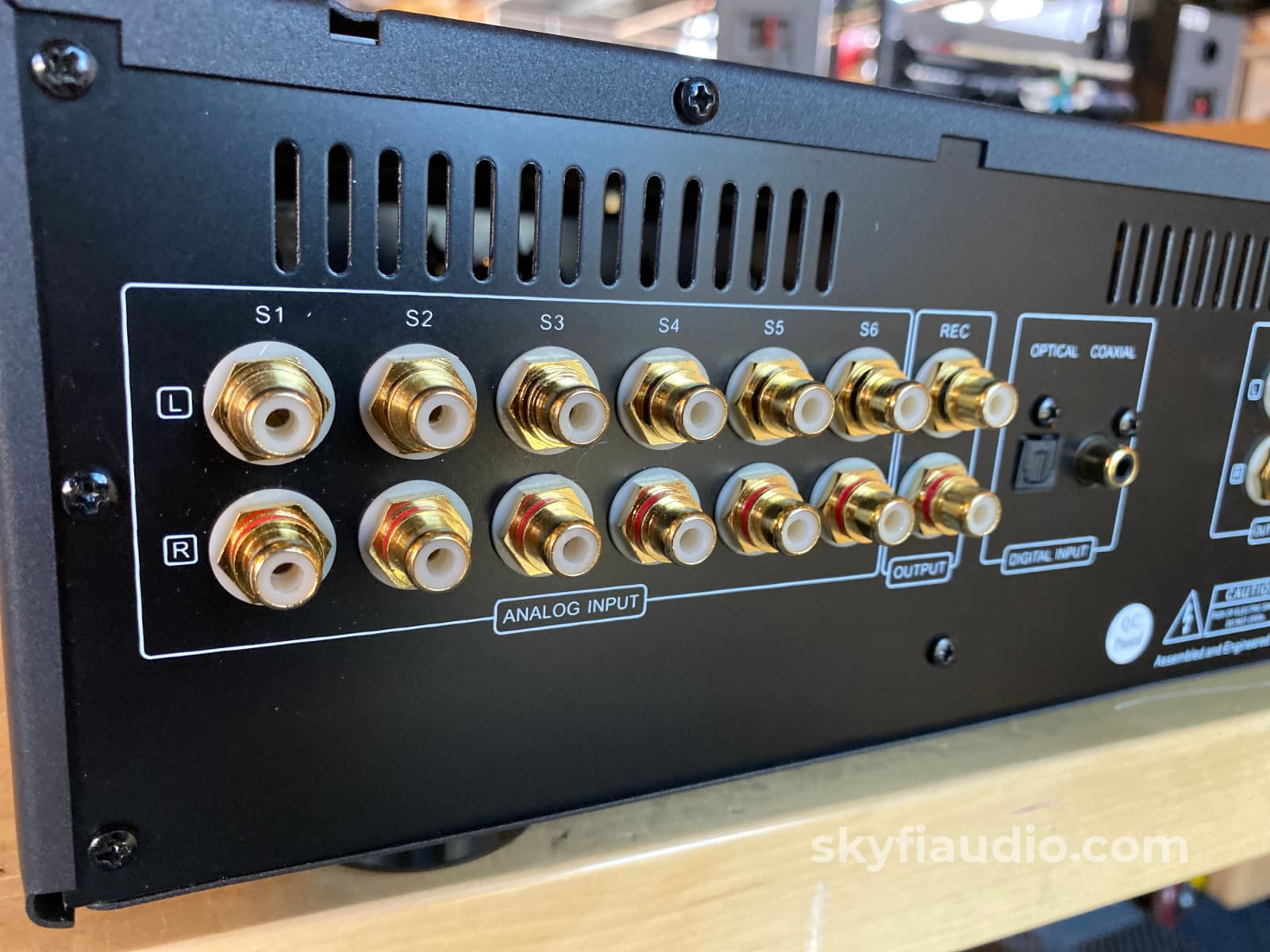 Vincent Sa-T7 Tube Stereo Preamplifier With Dac - Made In Germany