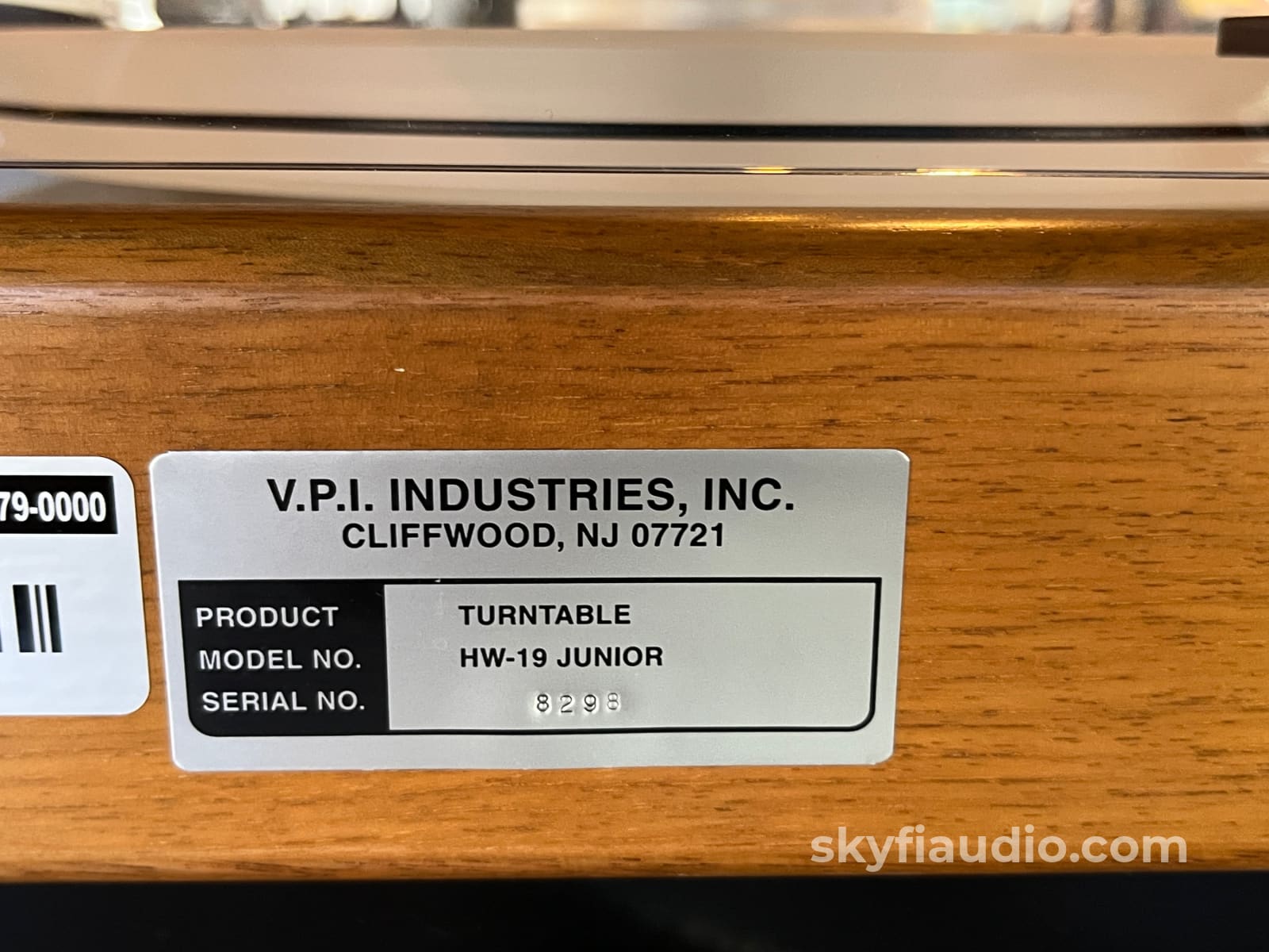 VPI HW-19 Junior Turntable - AudioQuest PT-6 Tonearm - New Ortofon 2M Black MM Cartridge Turntable