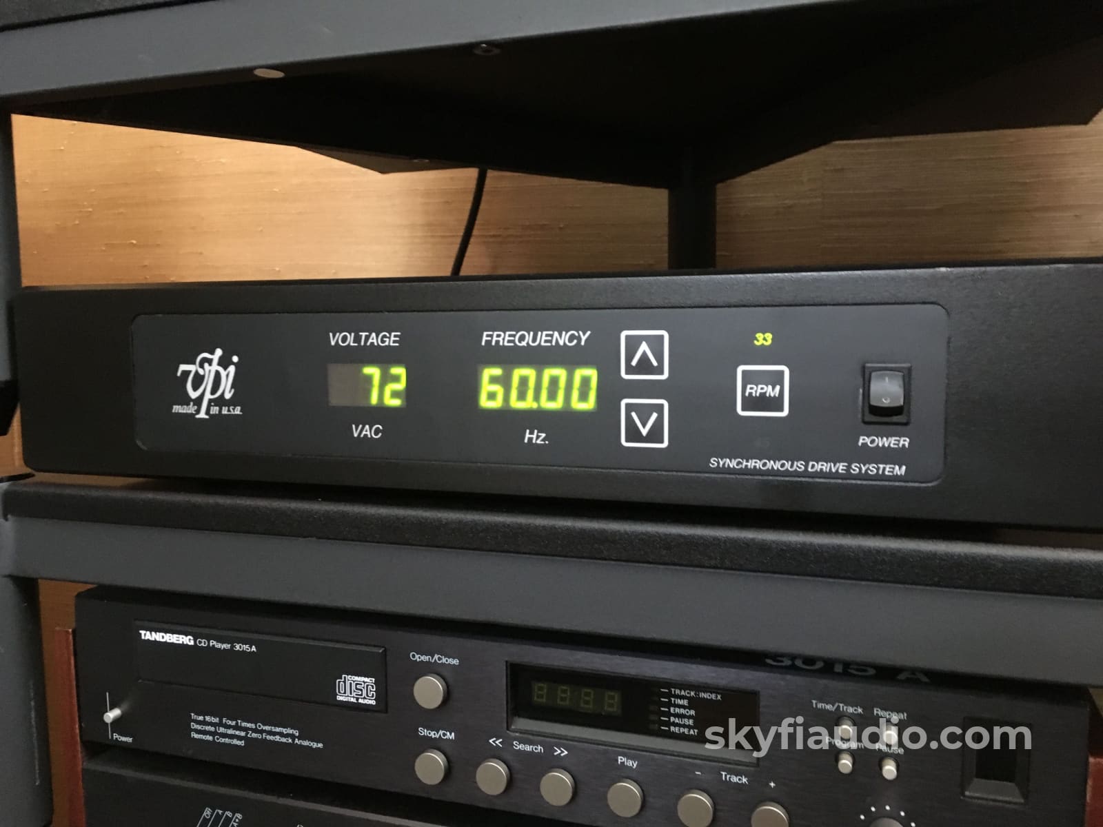 Vpi Industries Hw-19 Turntable With Upgrades And New Grado Cartridge