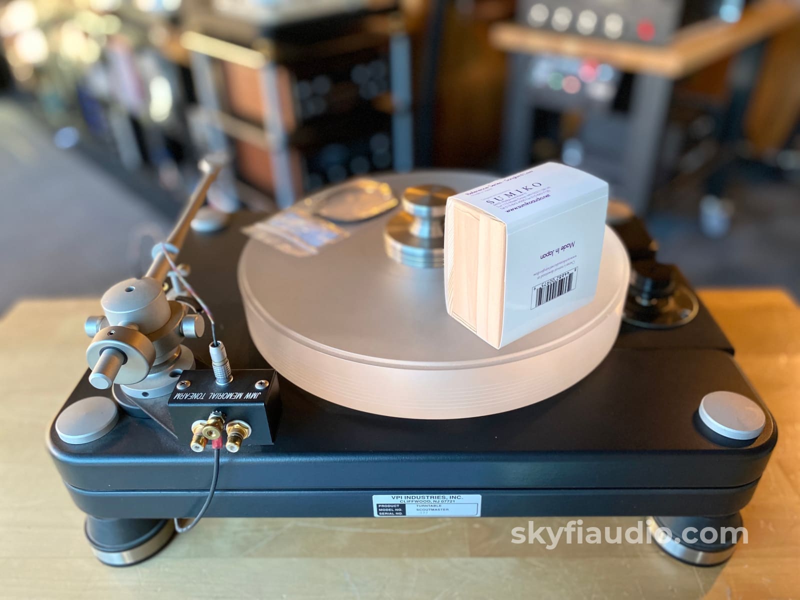 Vpi Scoutmaster Turntable With Upgrades And New Sumiko Songbird Mc