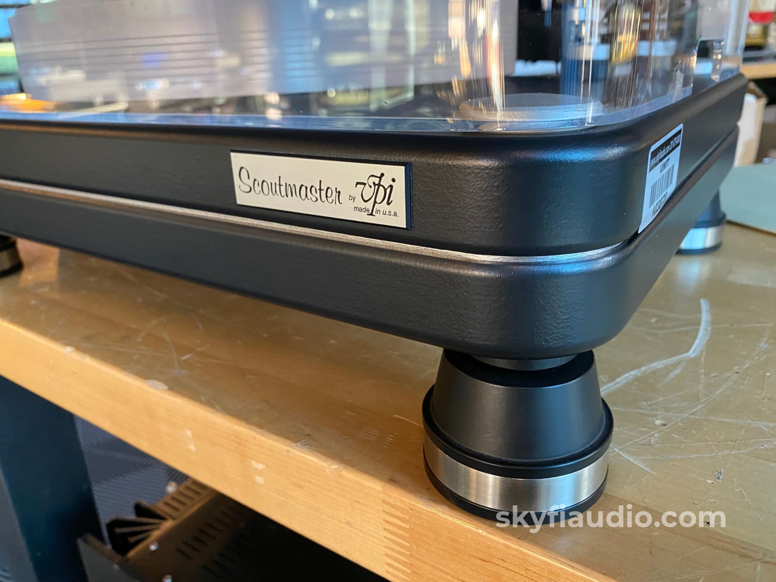 Vpi Scoutmaster Turntable With Upgrades And New Sumiko Songbird Mc