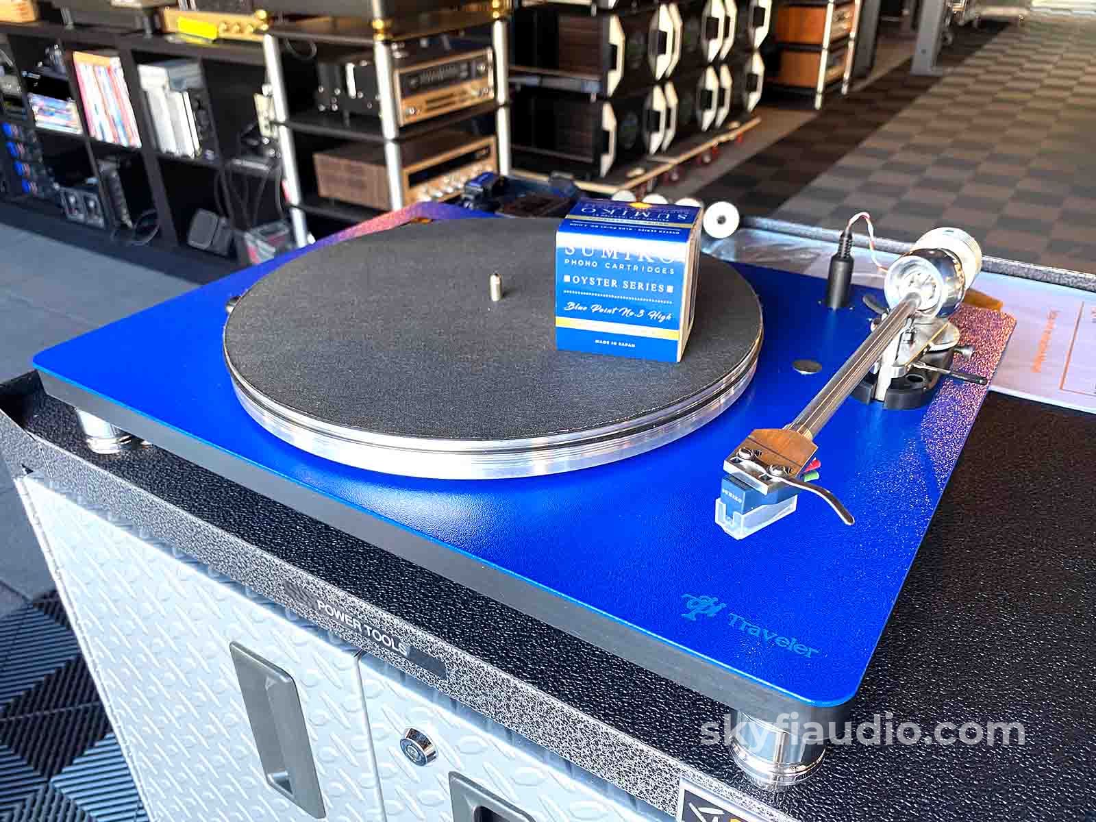 Vpi Traveler Turntable W/Many Upgrades And New Sumiko Blue Point No. 3