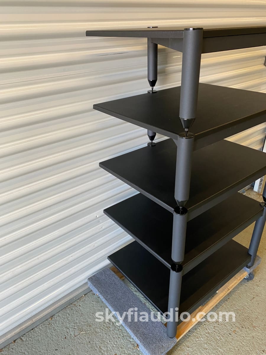 Vti Stacking Steel Equipment Rack - 5 Shelf / 3 Post Furniture