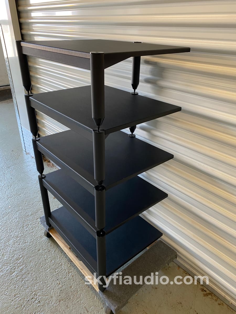 Vti Stacking Steel Equipment Rack - 5 Shelf / 3 Post Furniture