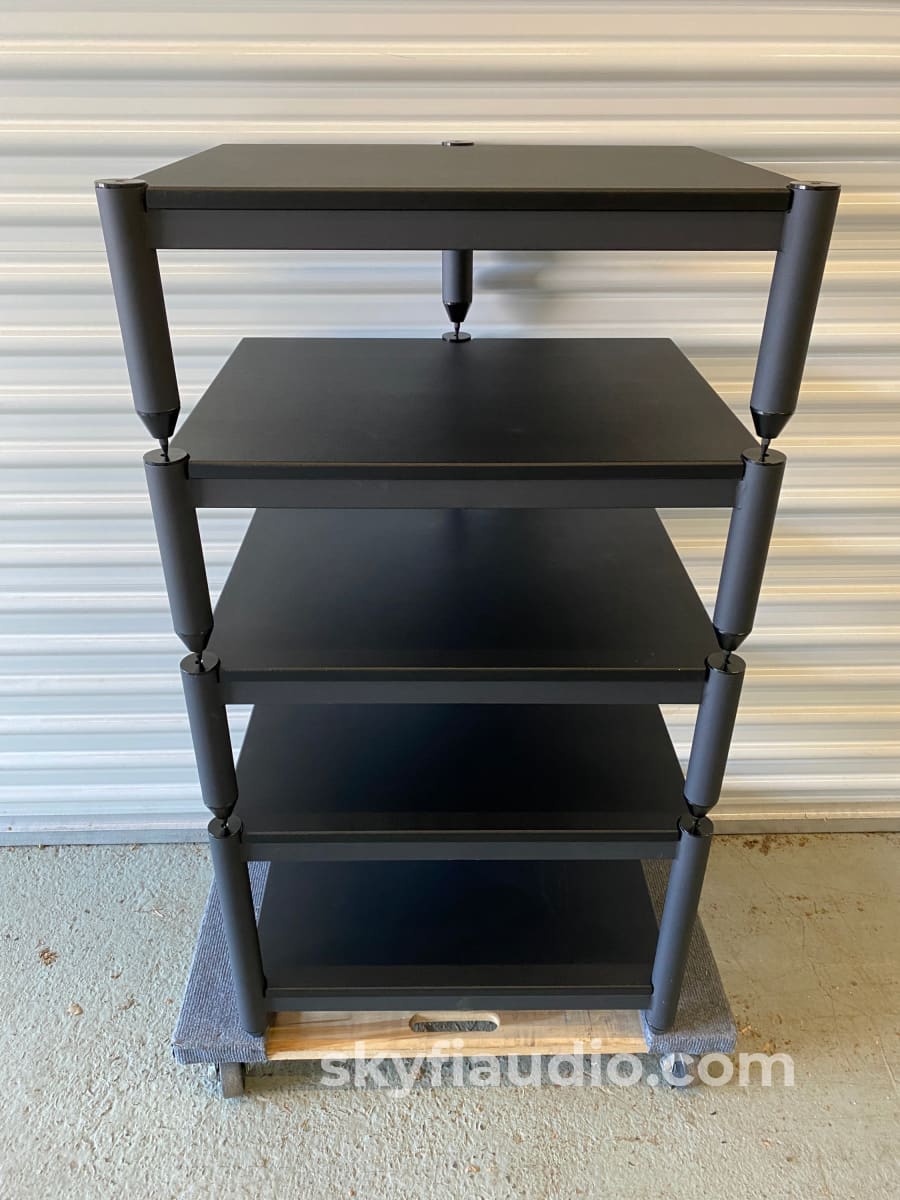 Vti Stacking Steel Equipment Rack - 5 Shelf / 3 Post Furniture
