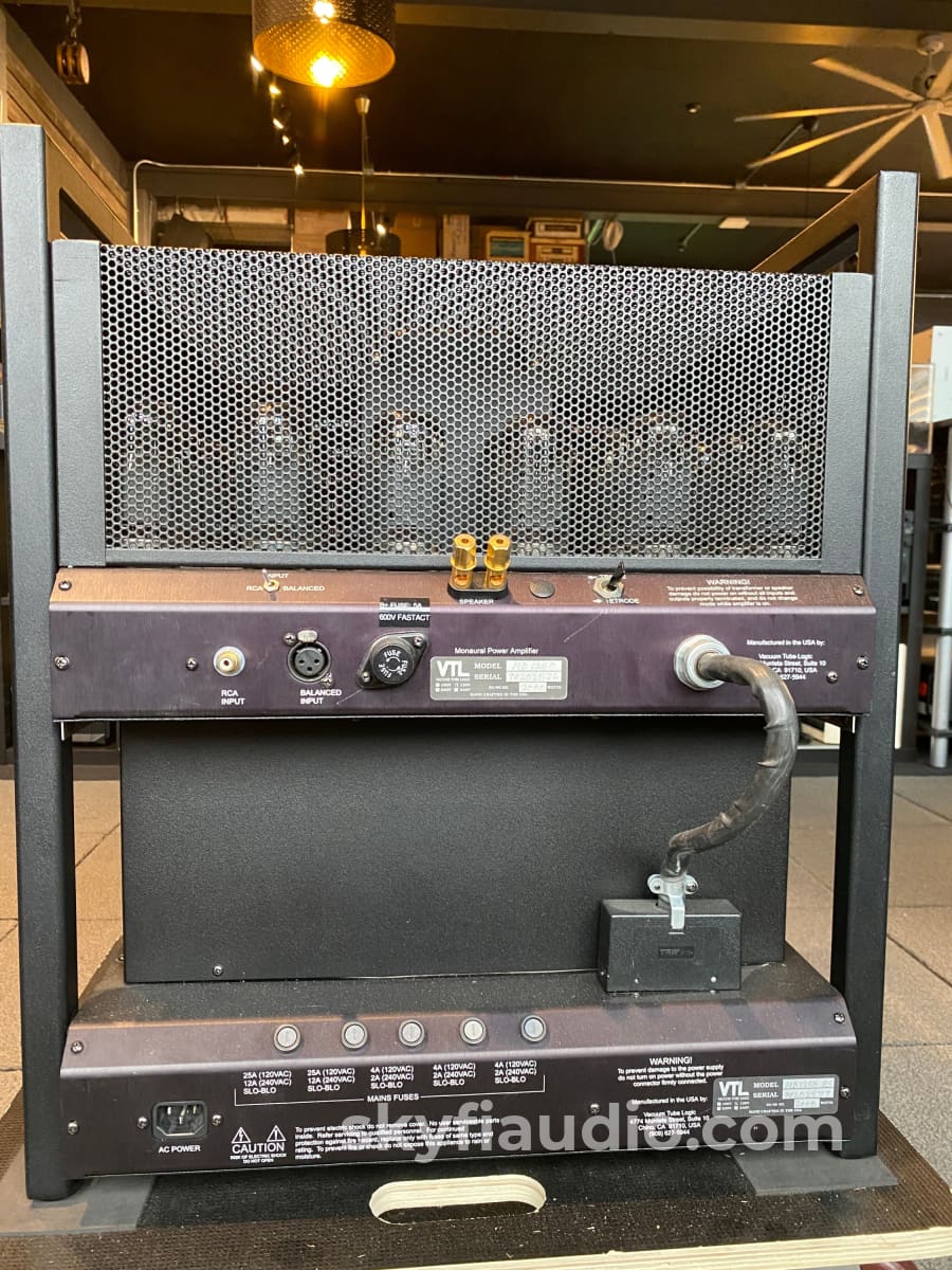 Vtl Mb-1250 Wotan Monobock Tube Amplifiers - Two Pairs Available Amplifier