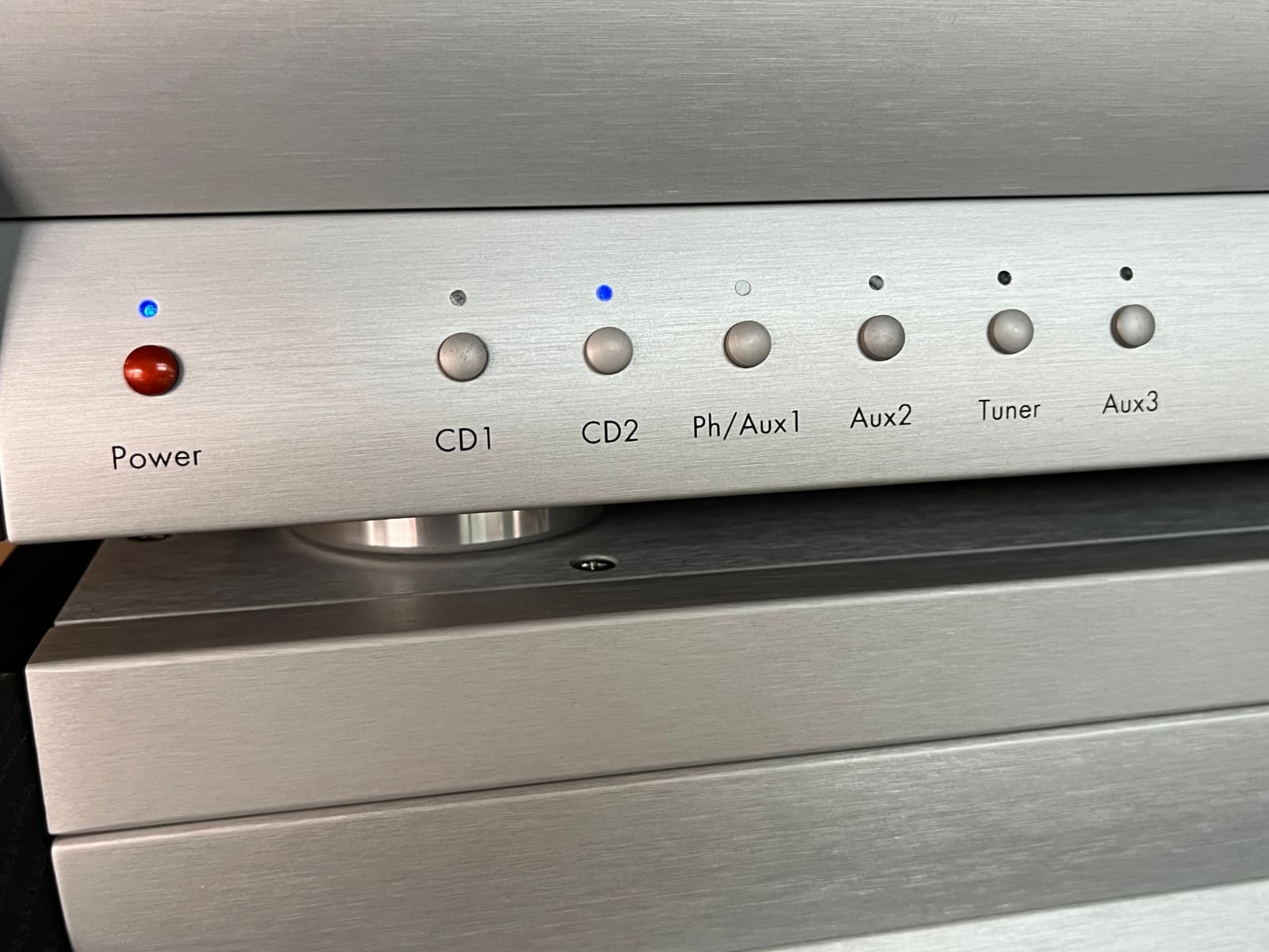 VTL TL7.5 Two Piece Tube/FET Reference Preamplifier - w/ Custom Black Ash Side Panels Preamplifier