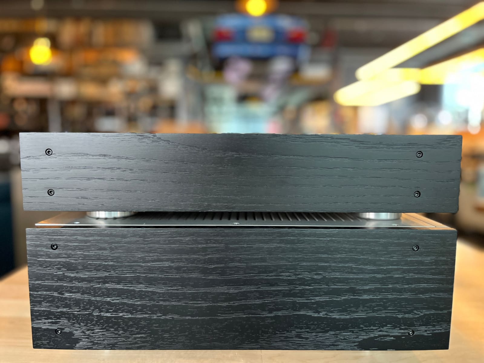 VTL TL7.5 Two Piece Tube/FET Reference Preamplifier - w/ Custom Black Ash Side Panels Preamplifier