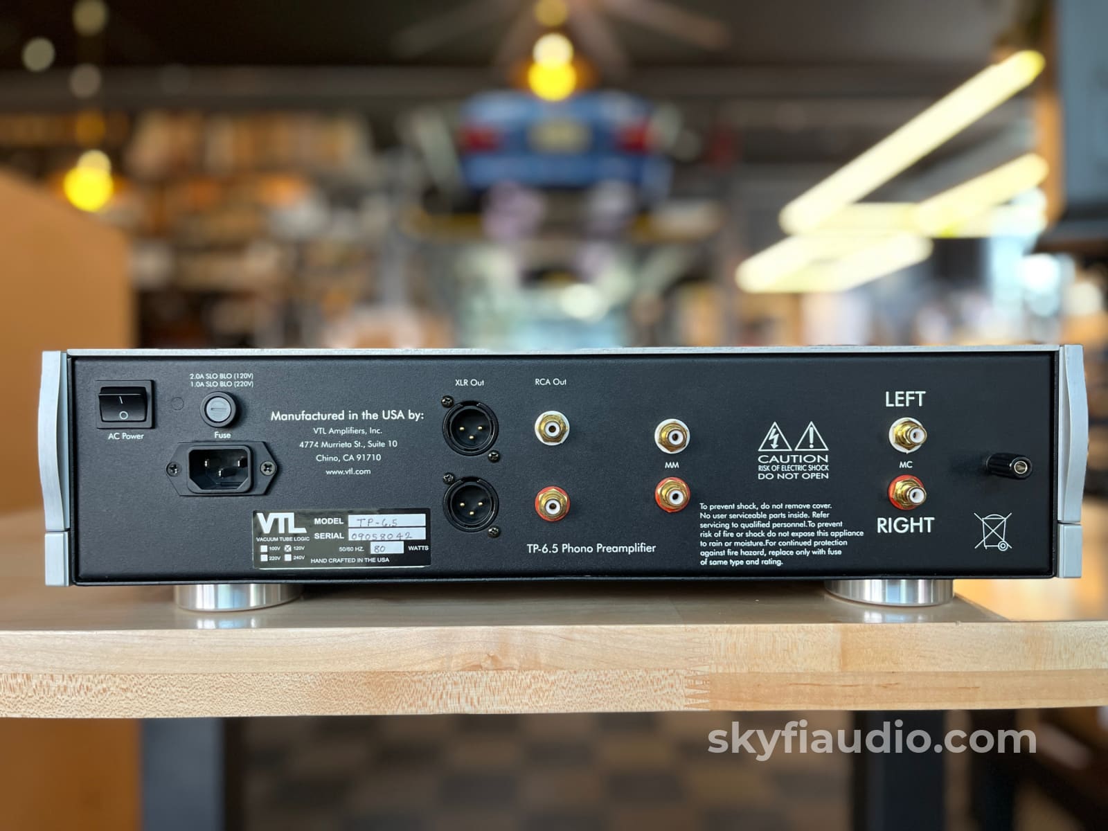 VLT TP6.5 Hybrid Phono Preamplifier Preamplifier