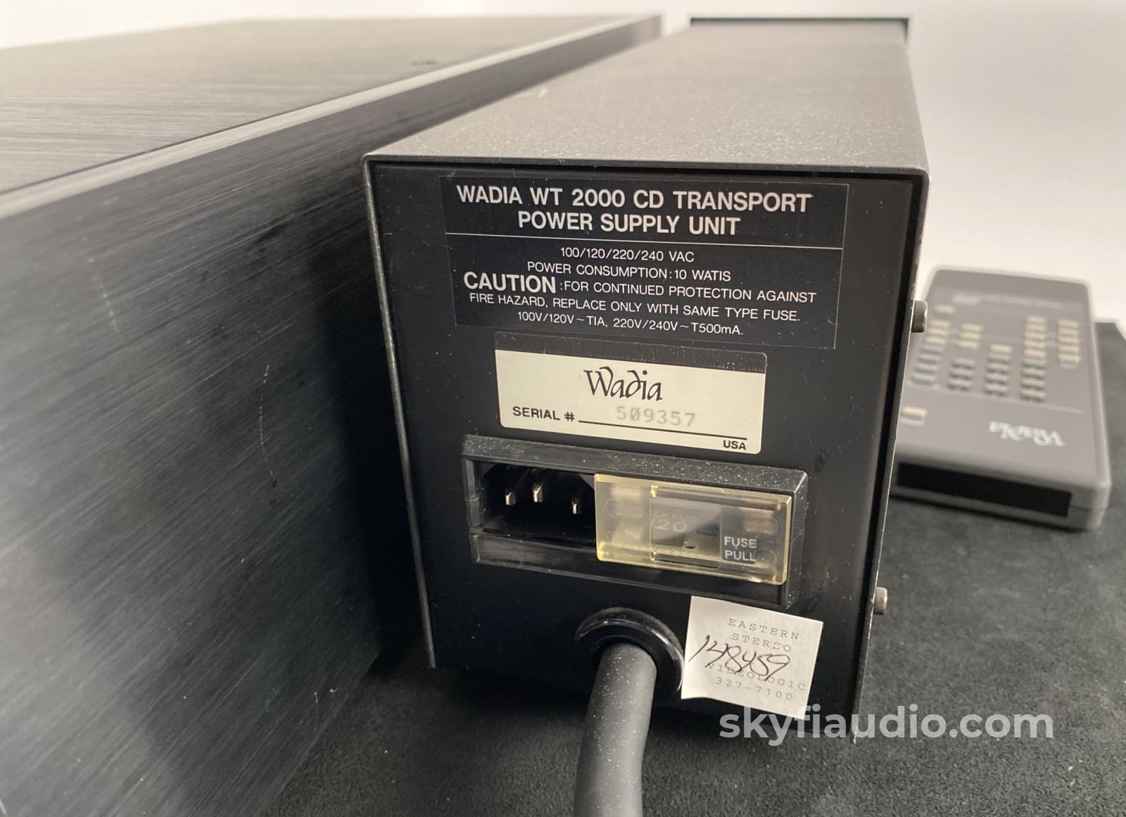 Wadia Wt-2000 Cd Transport With Remote + Digital