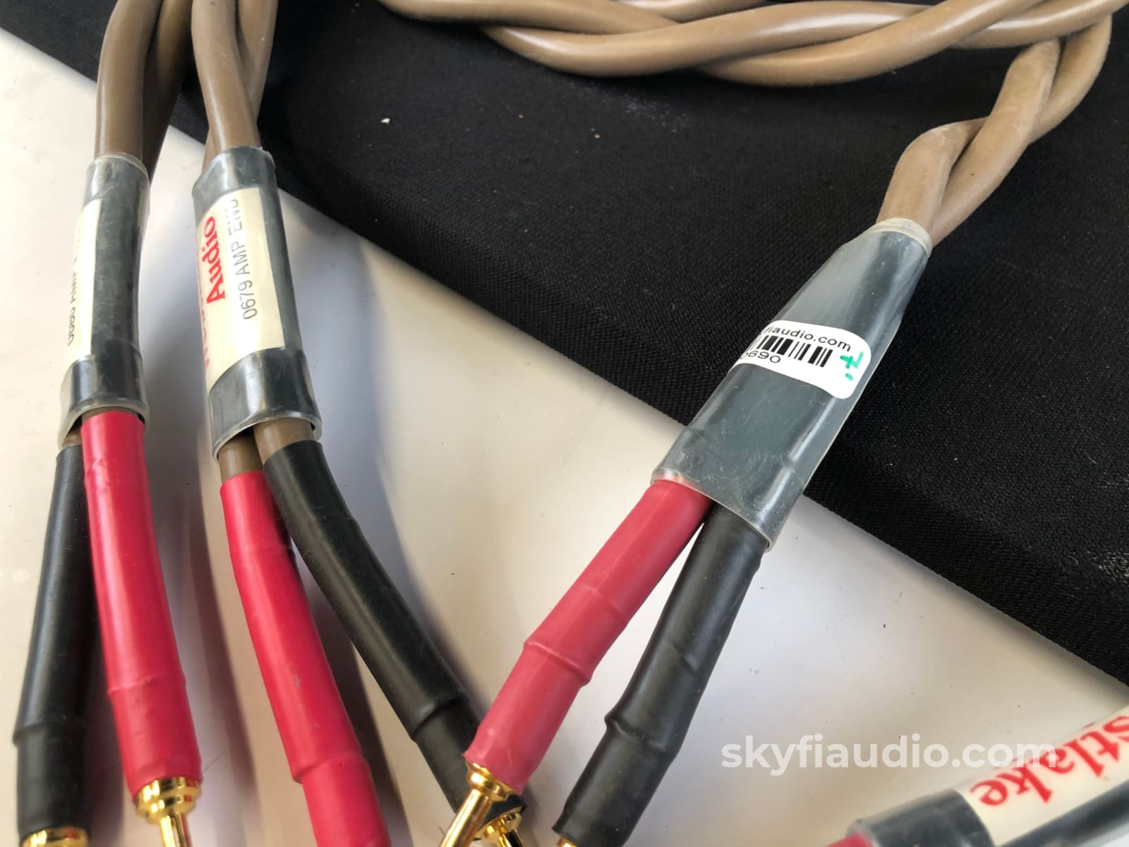 Westlake Audio Speaker Cables (Pair) Large 4 Gauge Diameter Wiring 7Ft