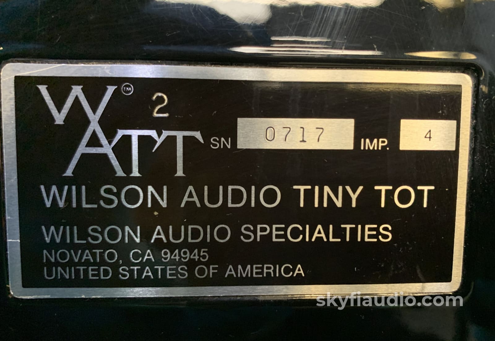 Wilson Audio Tiny Tot With Puppies Speaker System Speakers