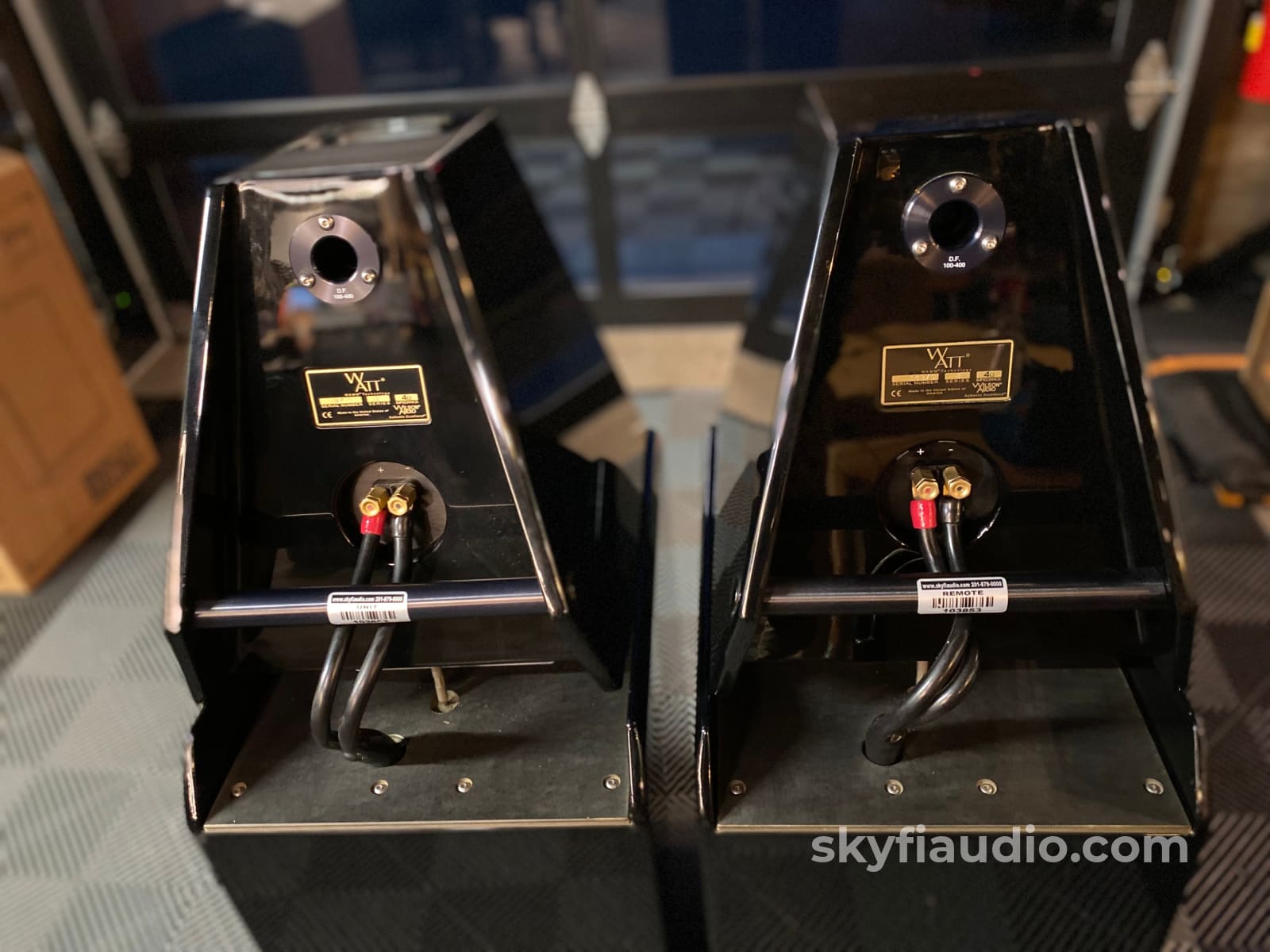 Wilson Audio Watt Puppy 8 Speakers. The Best And Last Version Speakers