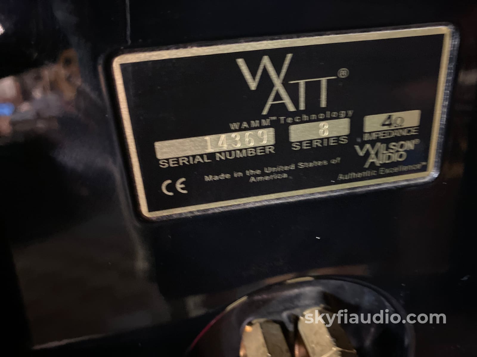 Wilson Audio Watt Puppy 8 Speakers. The Best And Last Version Speakers