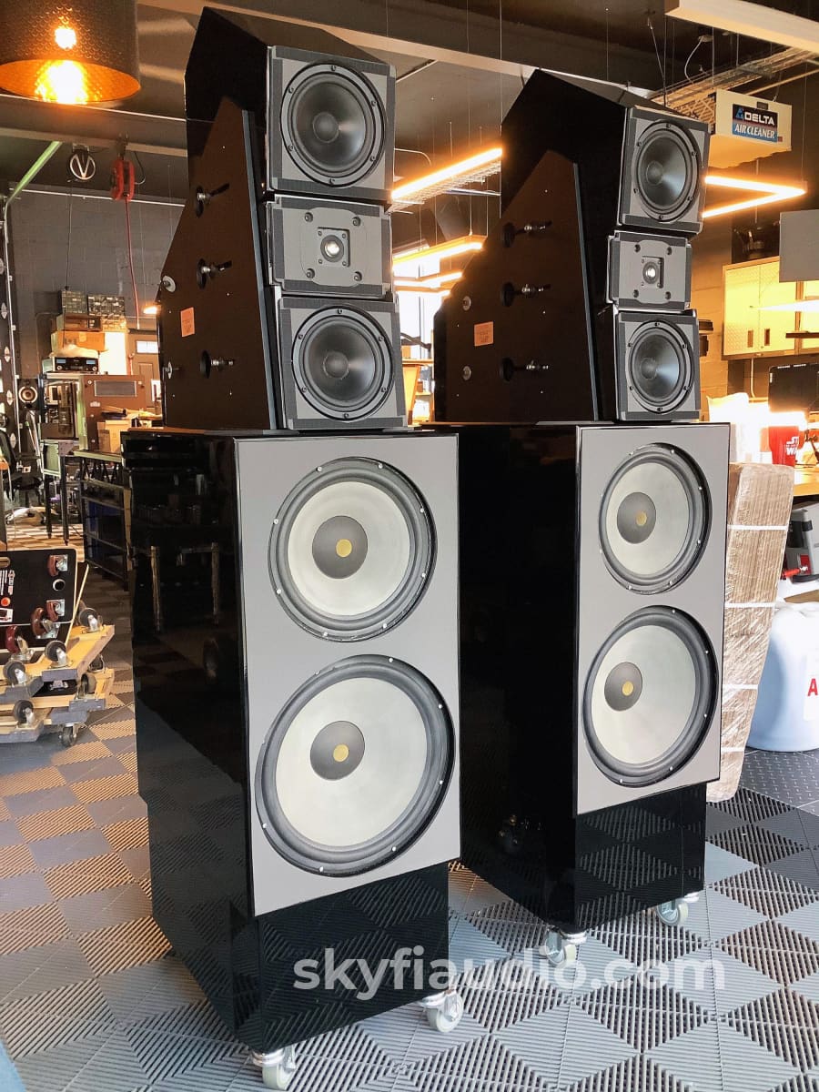 Wilson Audio X-1 Grand SLAMM Series II FULL RANGE Speakers - Restored