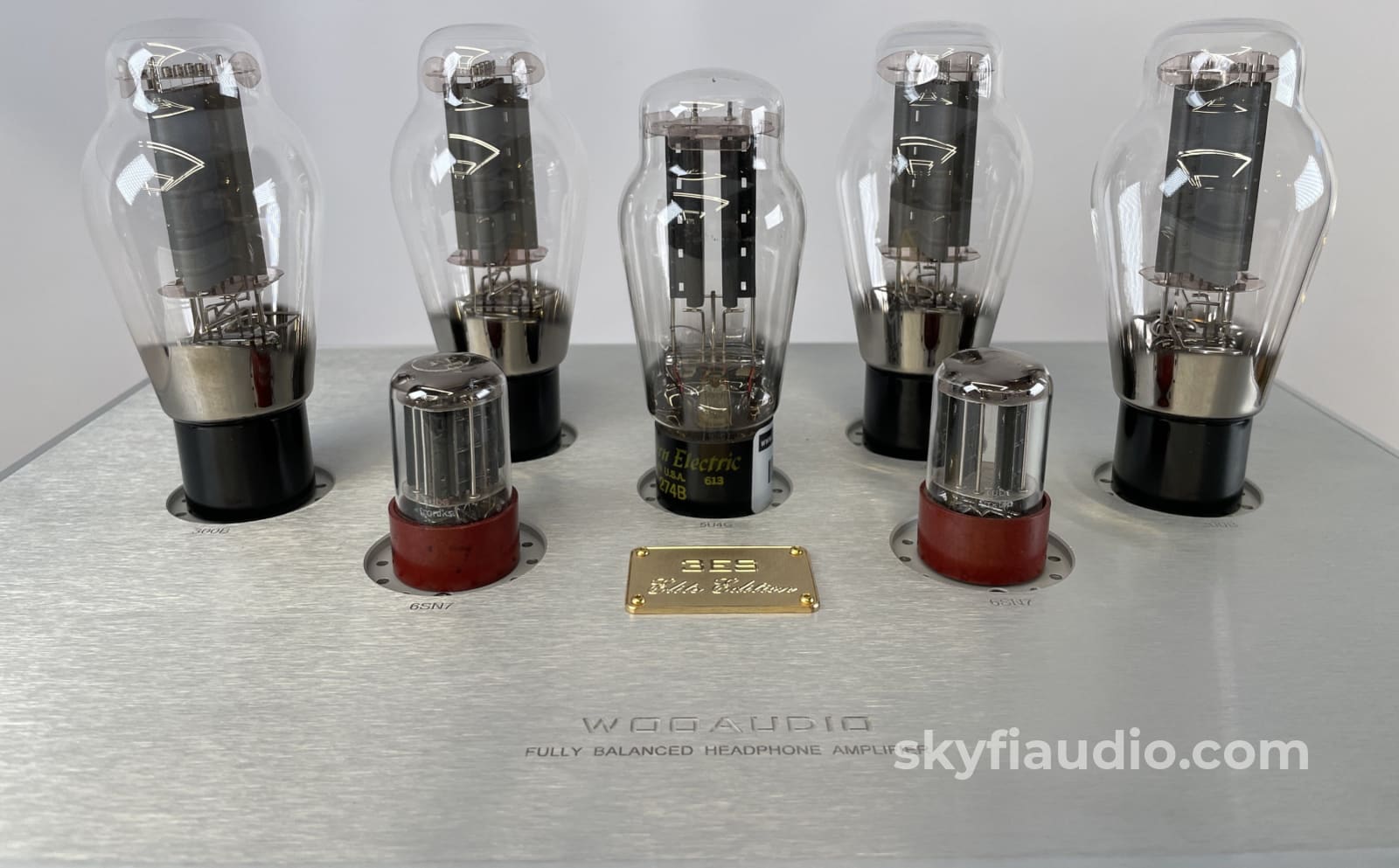 Woo Audio 3Es Elite Headphone Amplifier W/Massive Upgrades And Stax Sr-009 Headphones