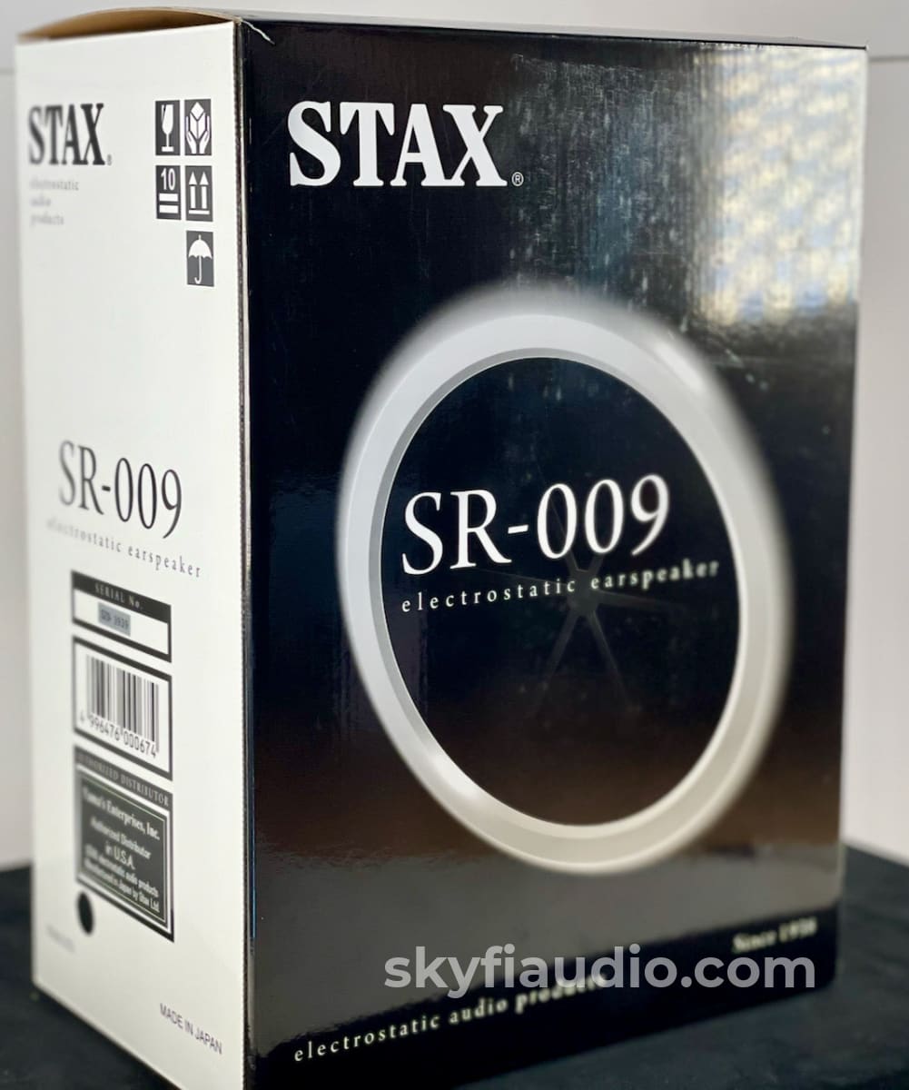 Woo Audio 3Es Elite Headphone Amplifier W/Massive Upgrades And Stax Sr-009 Headphones