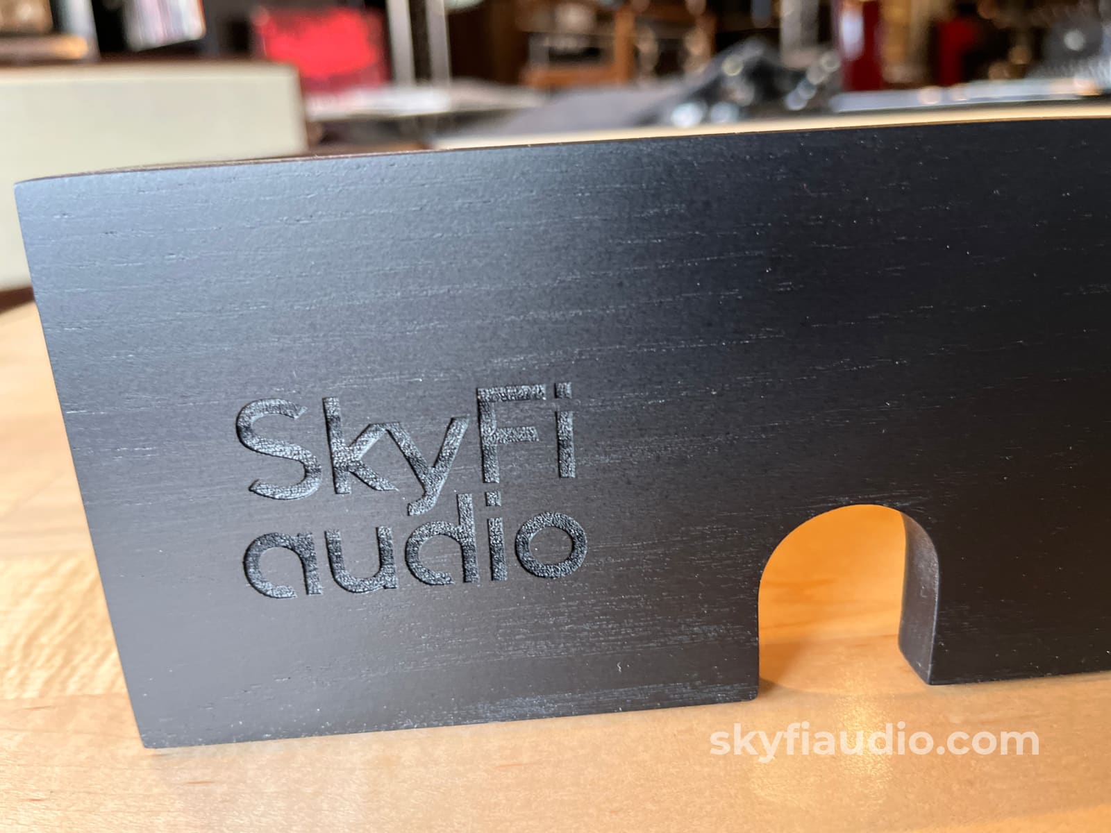 Wood Plinth For Technics Sl-1200G Only - Matte Black Accessory