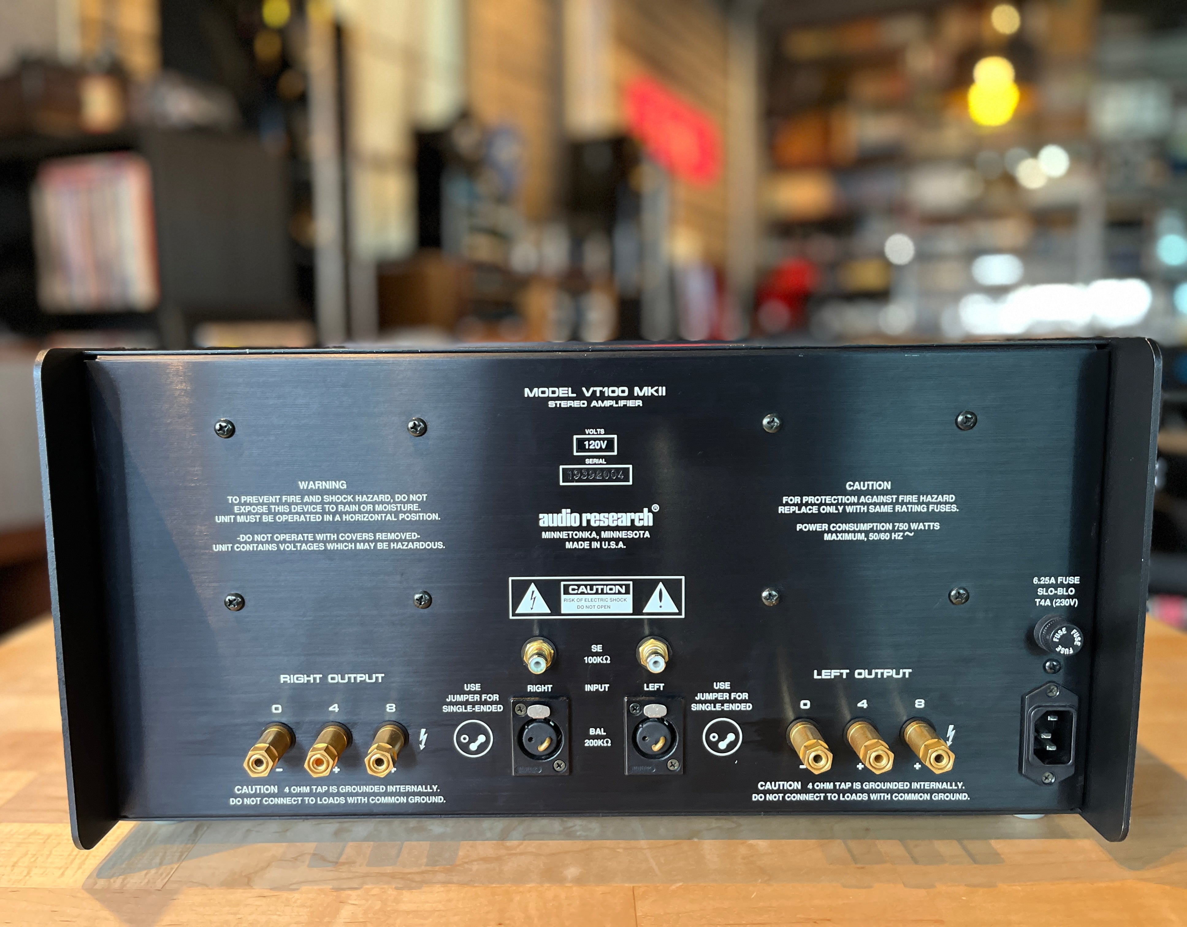 Audio Research VT100 MKII Tube Amplifier - Serviced + New Tubes