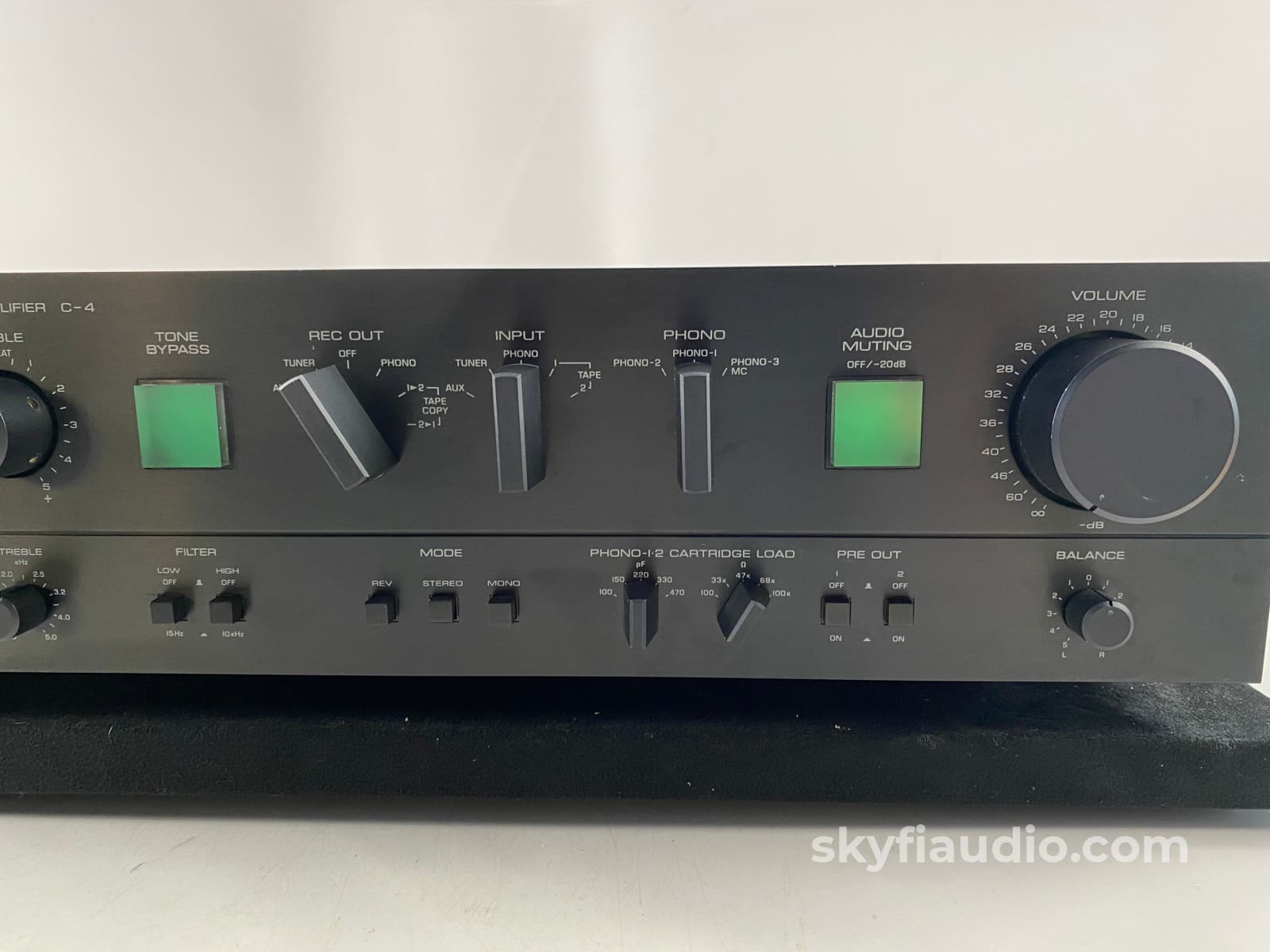 Yamaha C-4 Preamplifier Serviced Vinyl Lovers Dream Preamp