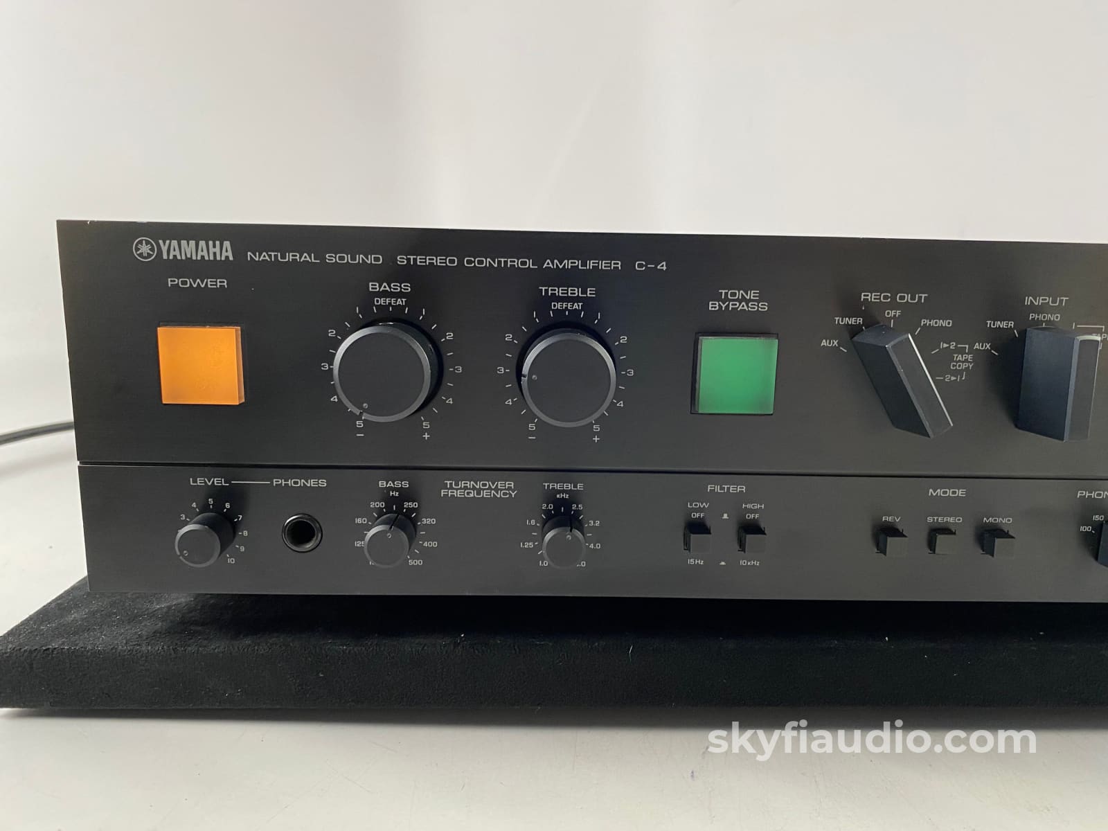 Yamaha C-4 Preamplifier Serviced Vinyl Lovers Dream Preamp